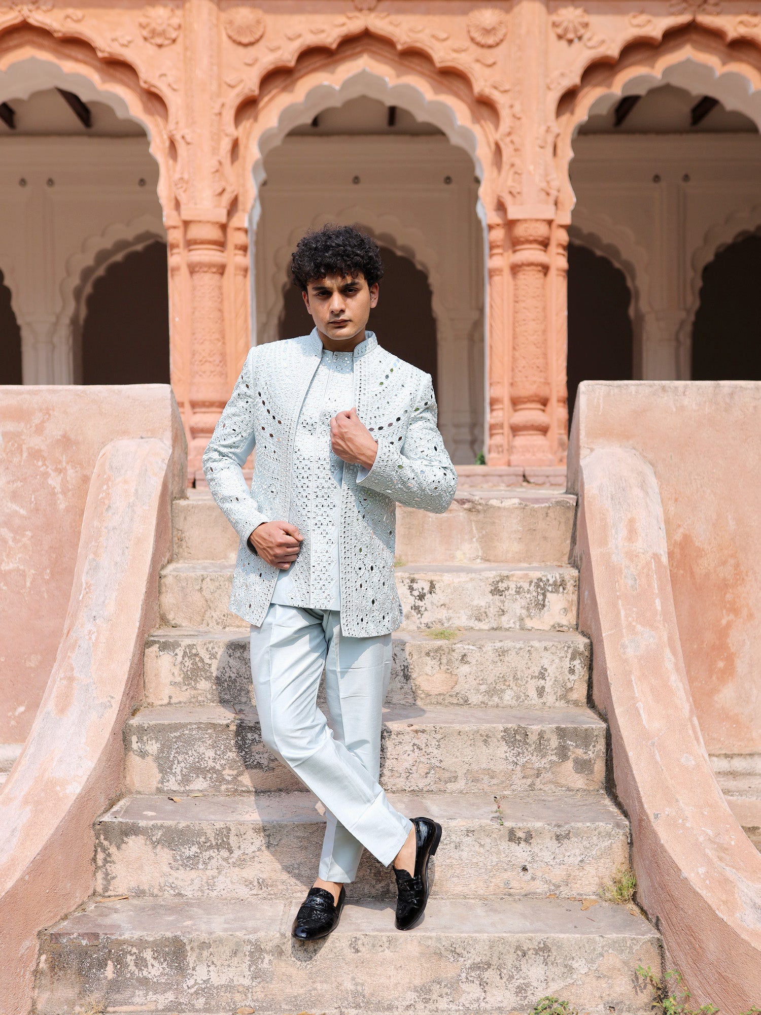 The Frost Dynasty Jodhpuri Suit