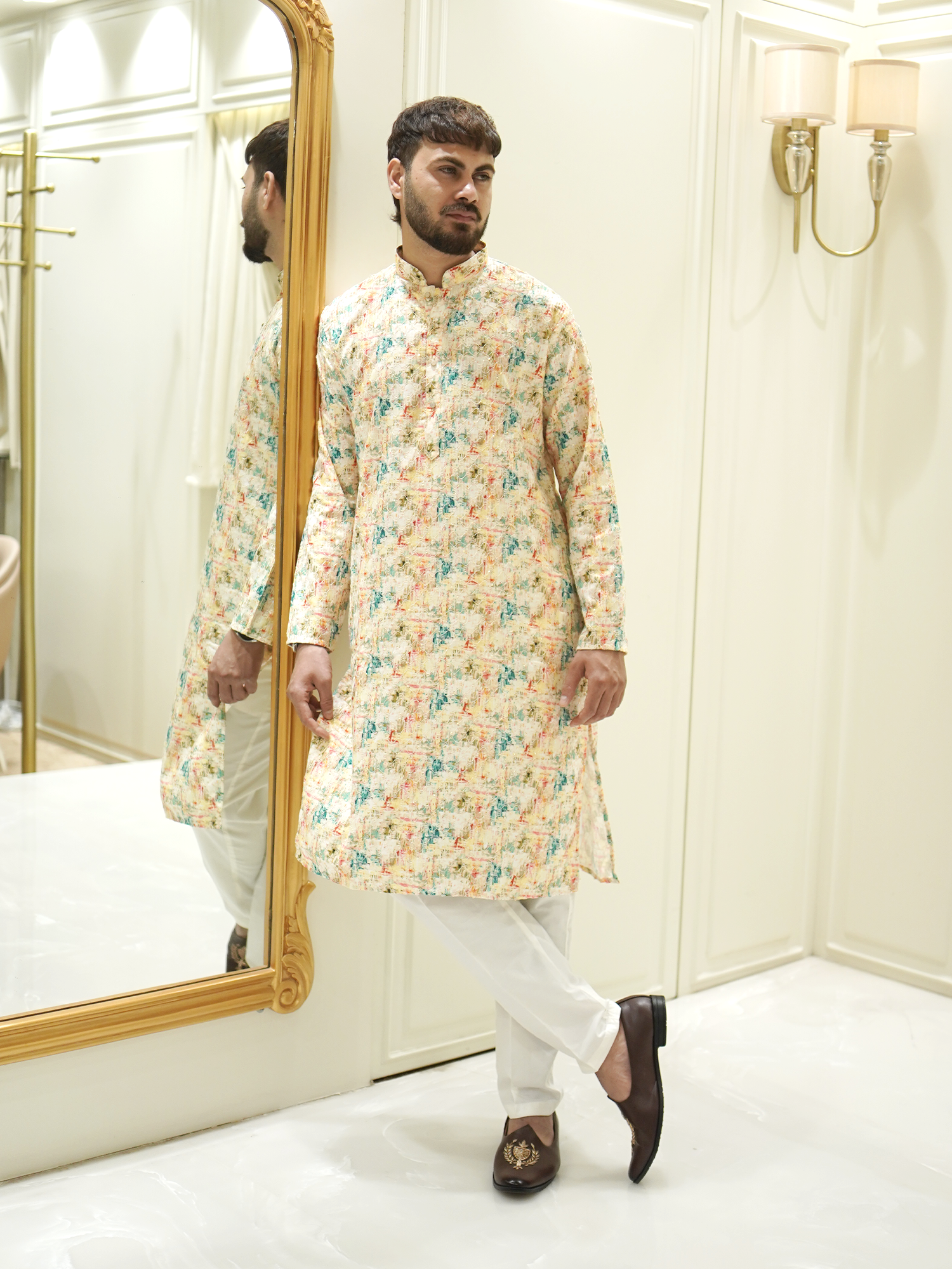 Blooming Heritage Kurta Set