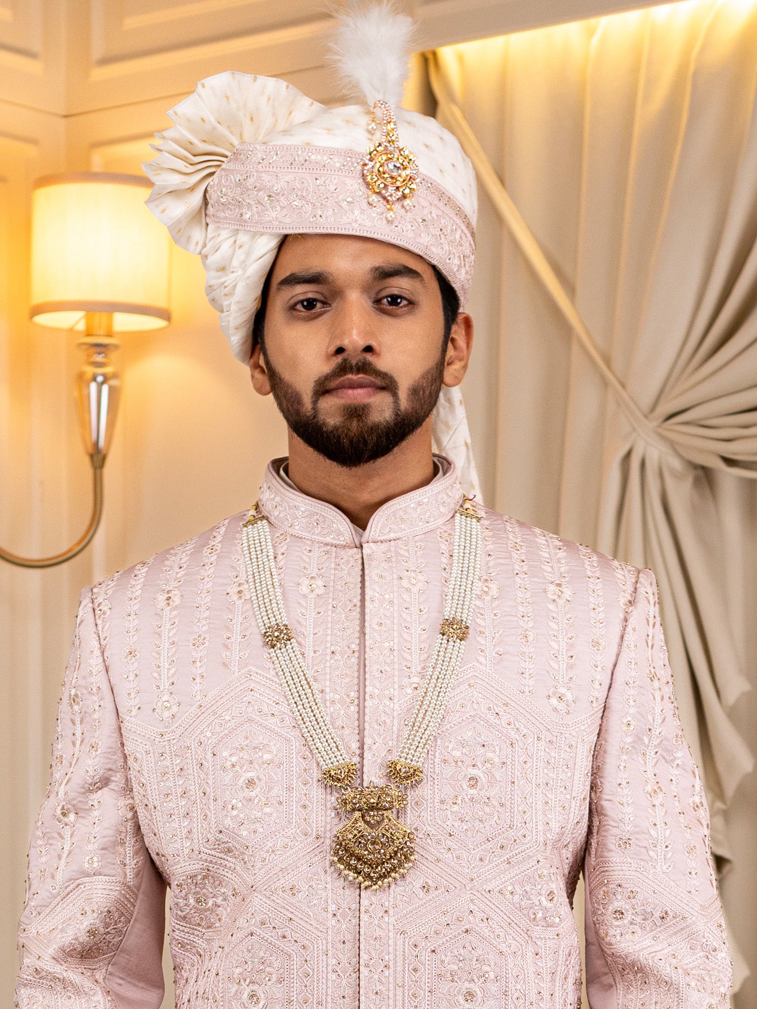 Velvet Cream Harmony Pearl Mala