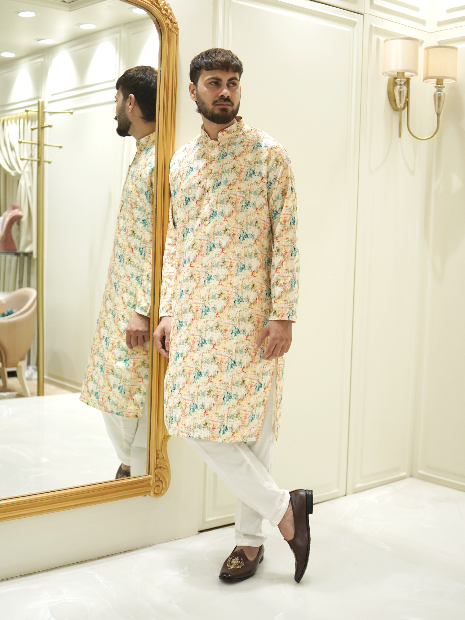 Blooming Heritage Kurta Set