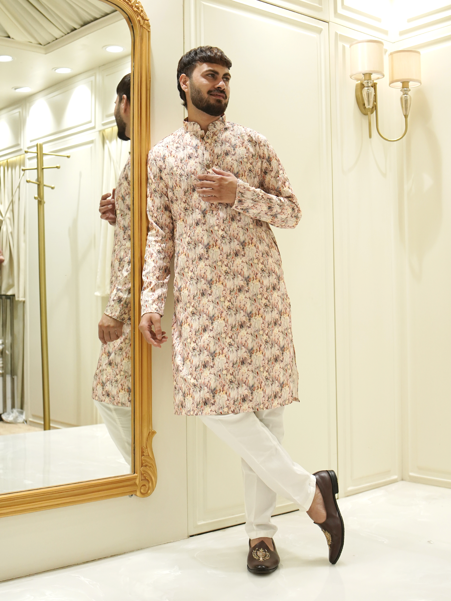 Heritage Floral Kurta Set