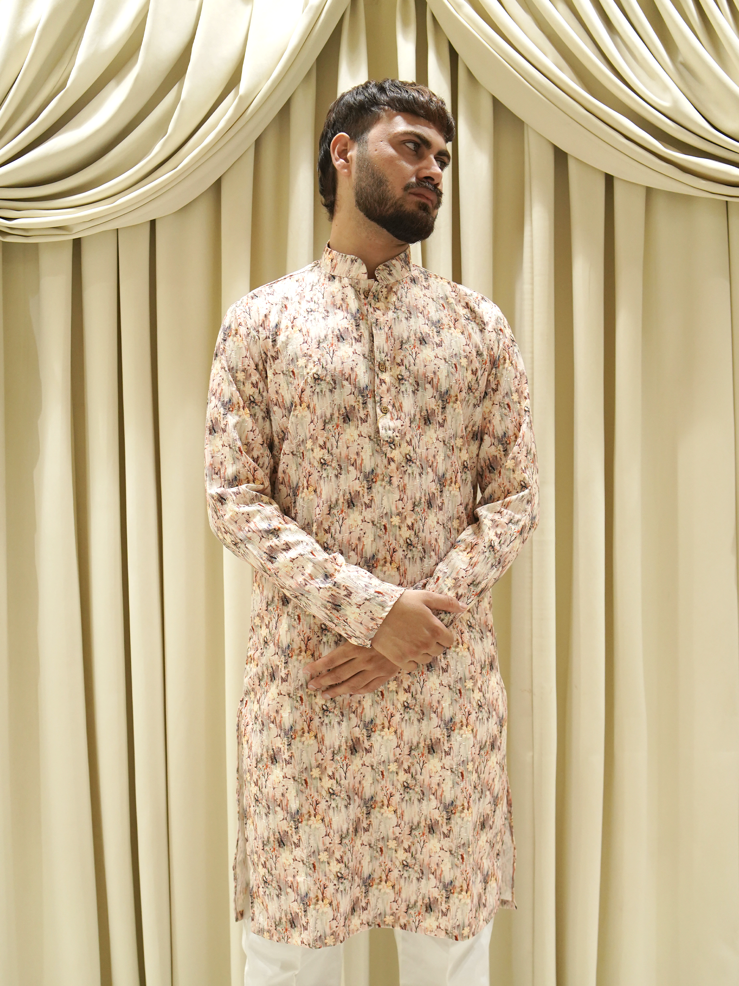 Heritage Floral Kurta Set