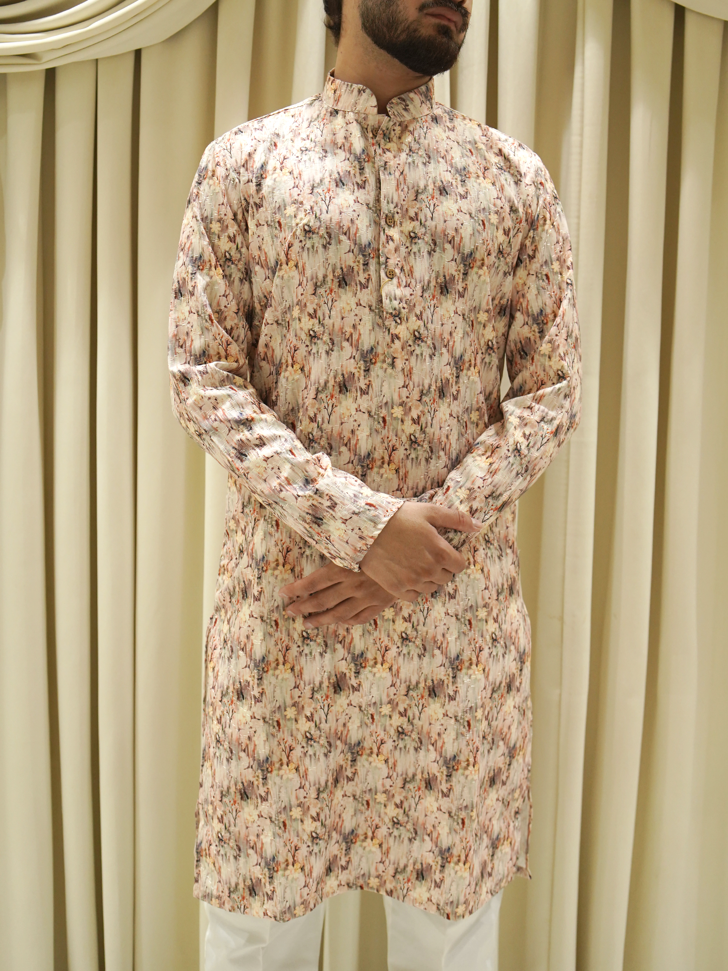 Heritage Floral Kurta Set