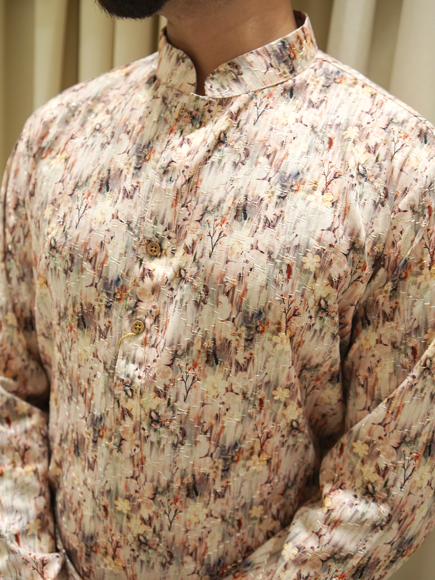 Heritage Floral Kurta Set