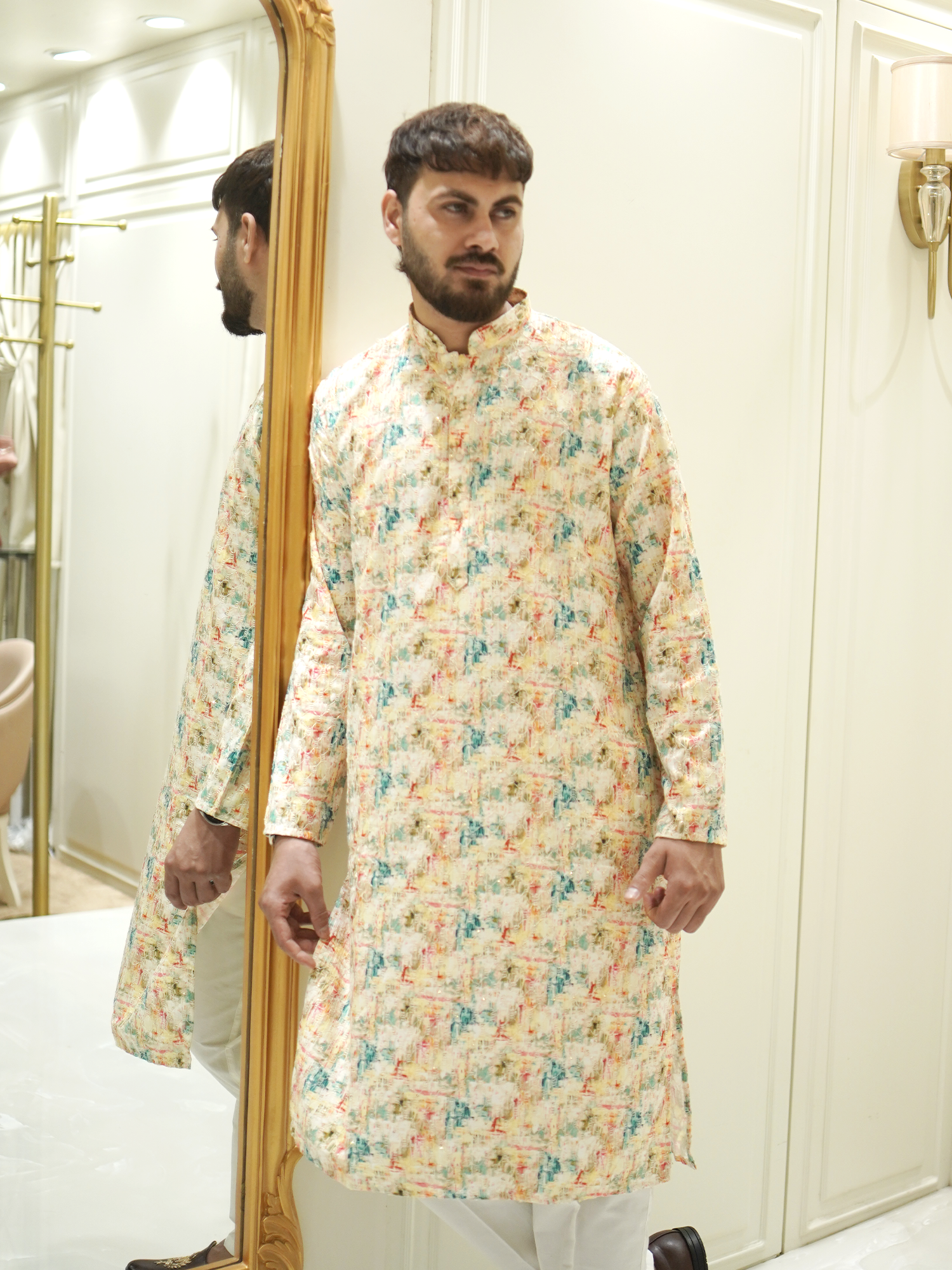Blooming Heritage Kurta Set