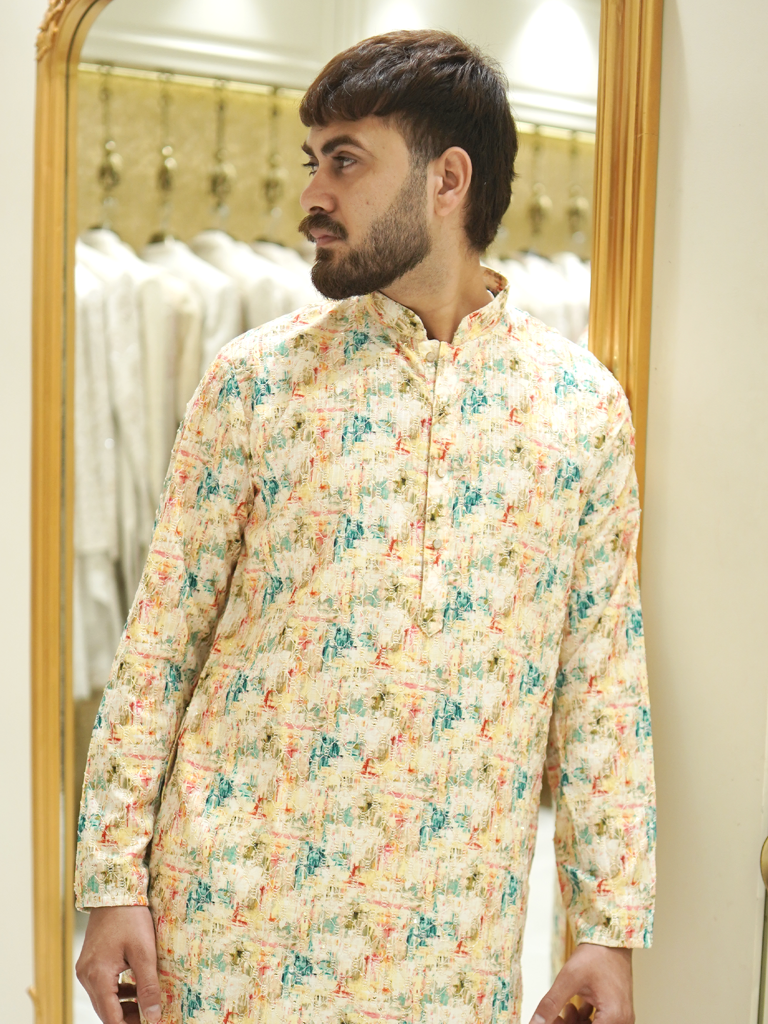 Blooming Heritage Kurta Set