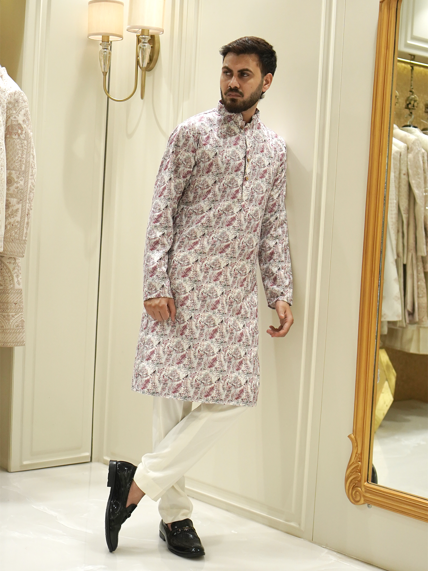 Cherry Blossom Dreams Kurta Set