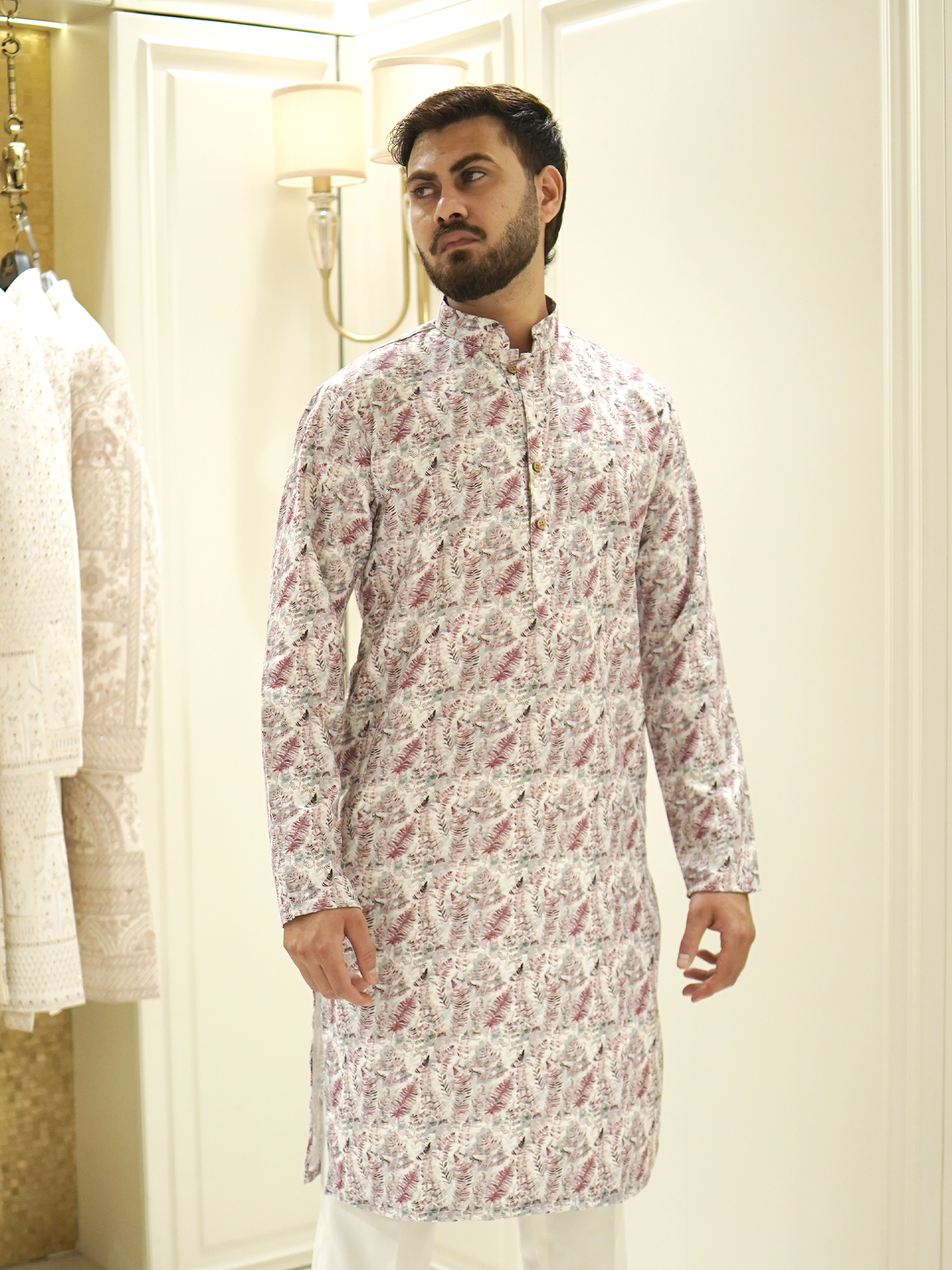 Cherry Blossom Dreams Kurta Set