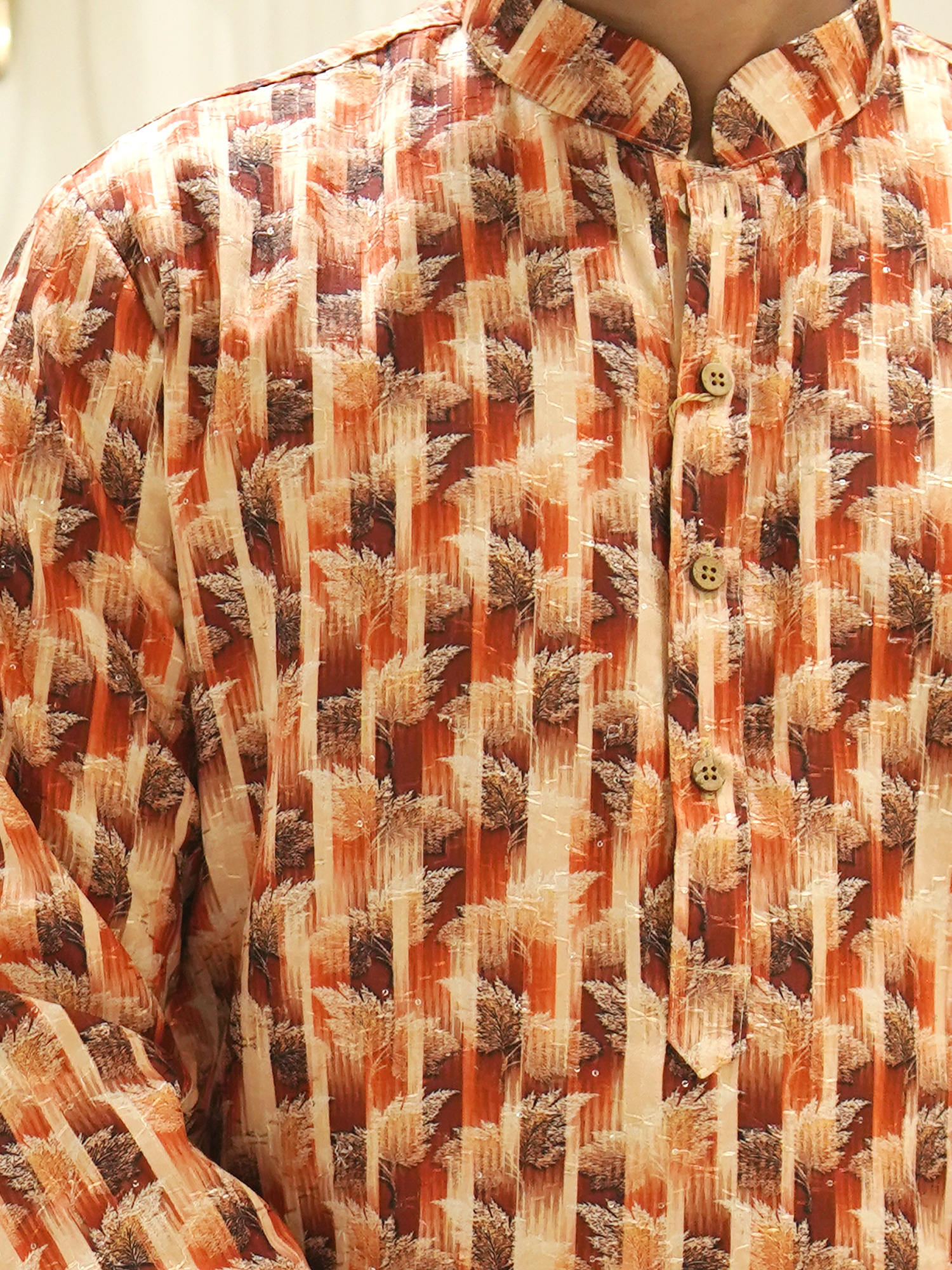 Saffron Tapestry Kurta Set