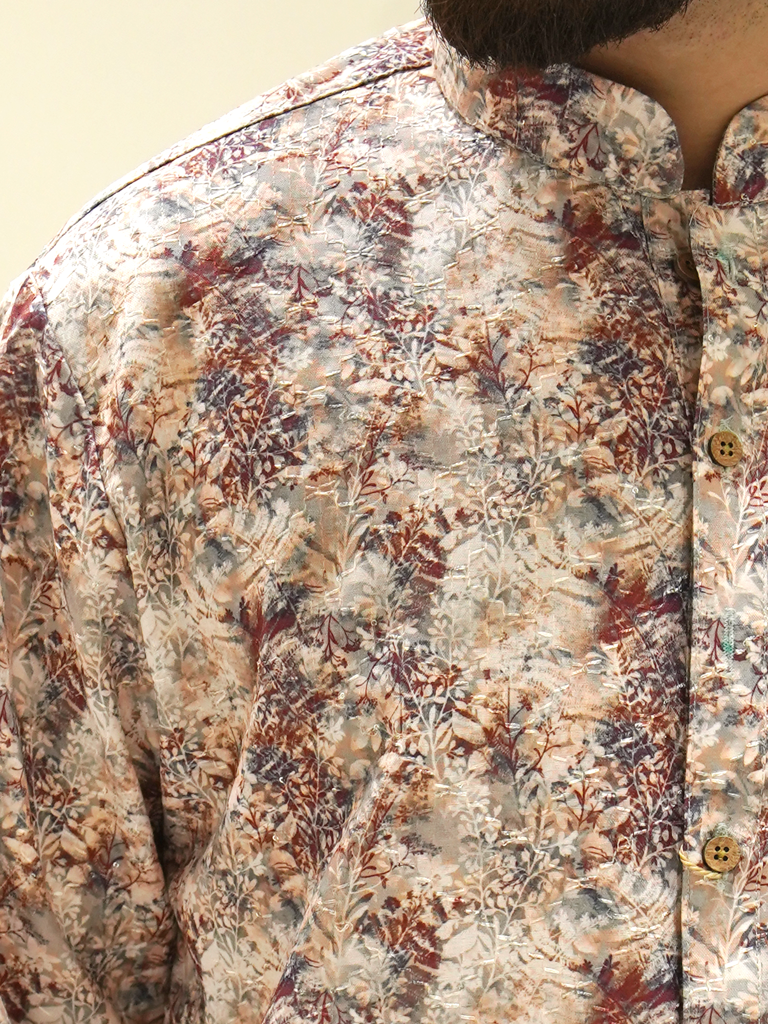Ethereal Bloom Pastel Paradise Kurta Set