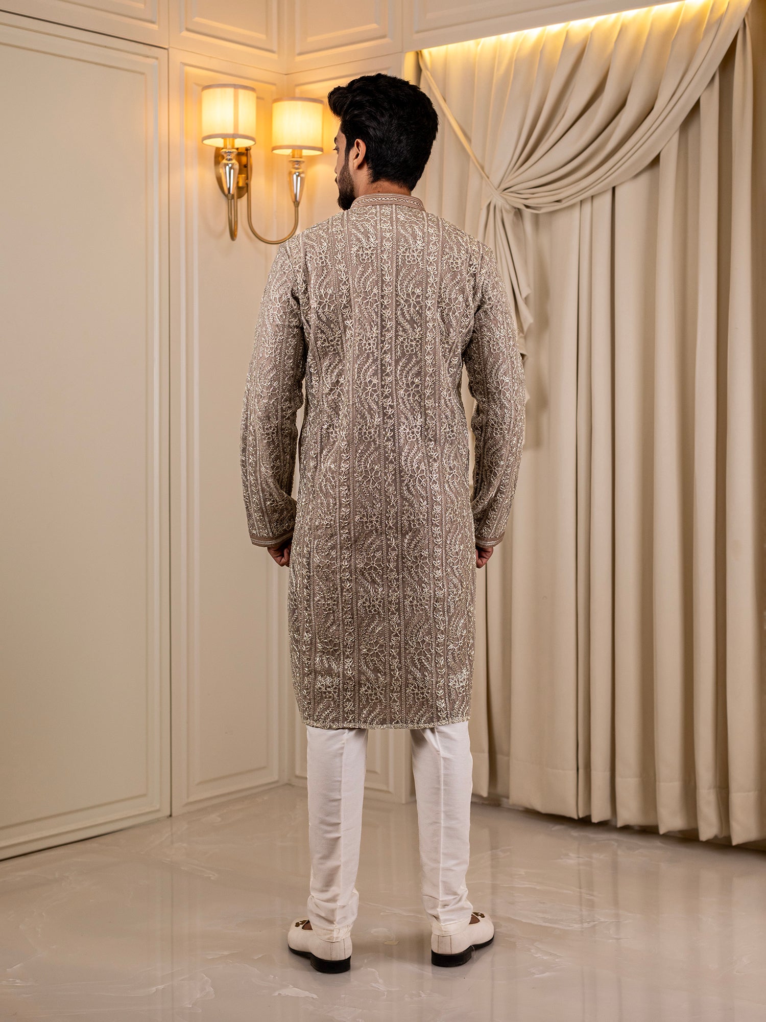 Arjun's Ashen Alchemy Kurta Pajama