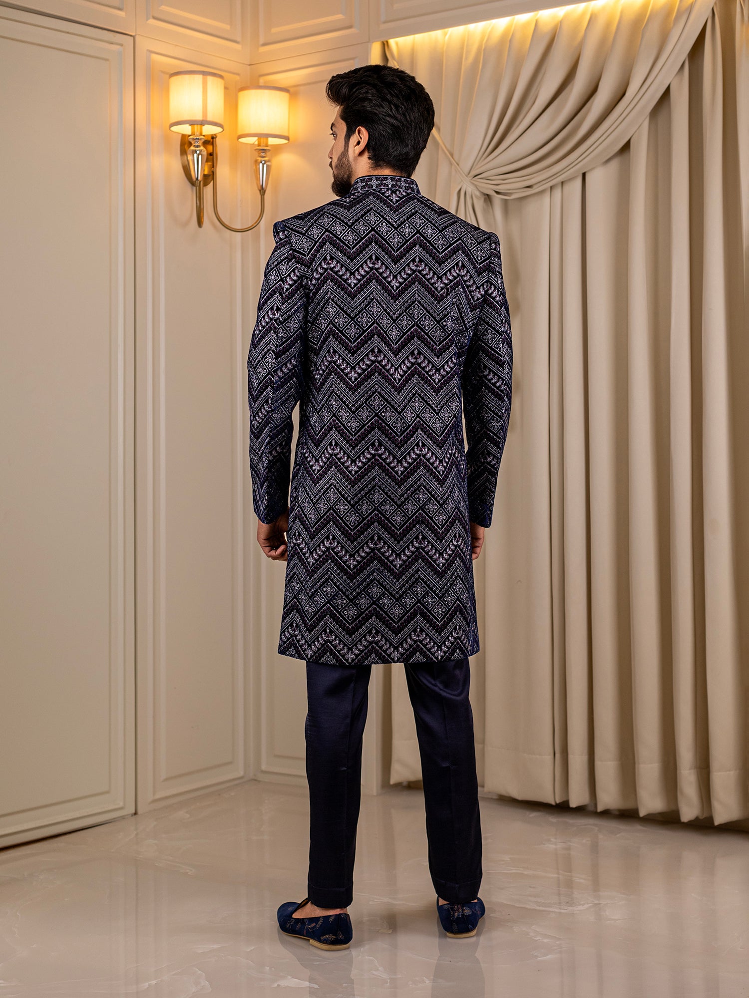 Navy Nouveau Suit