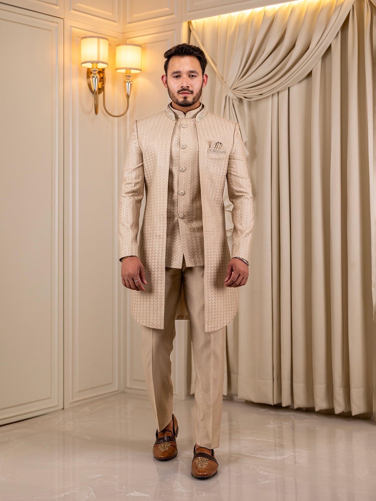 Vanilla Velvet Suit
