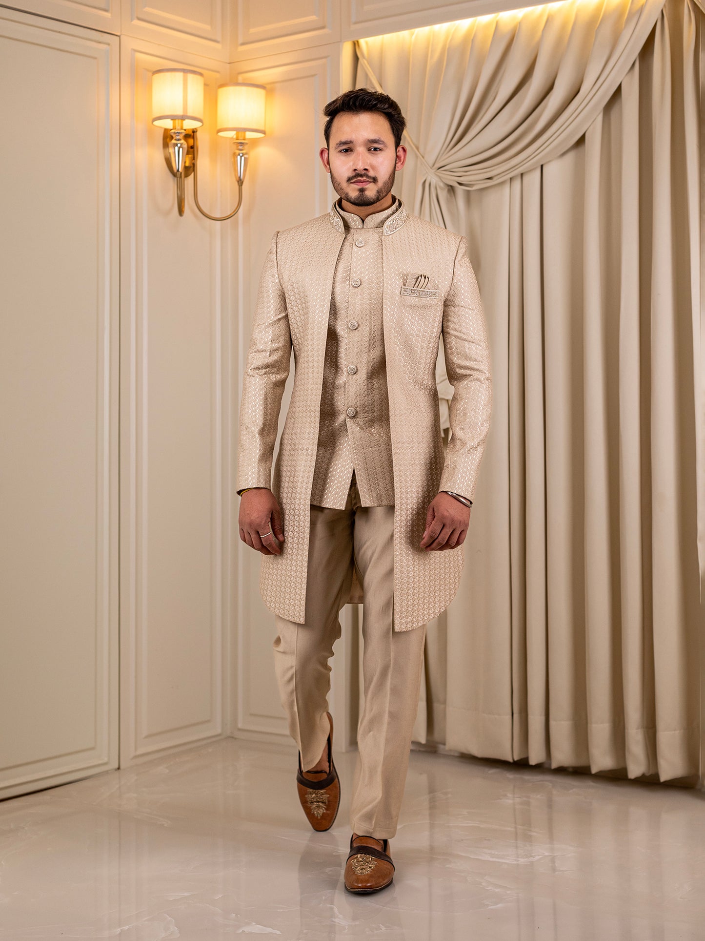 Vanilla Velvet Suit