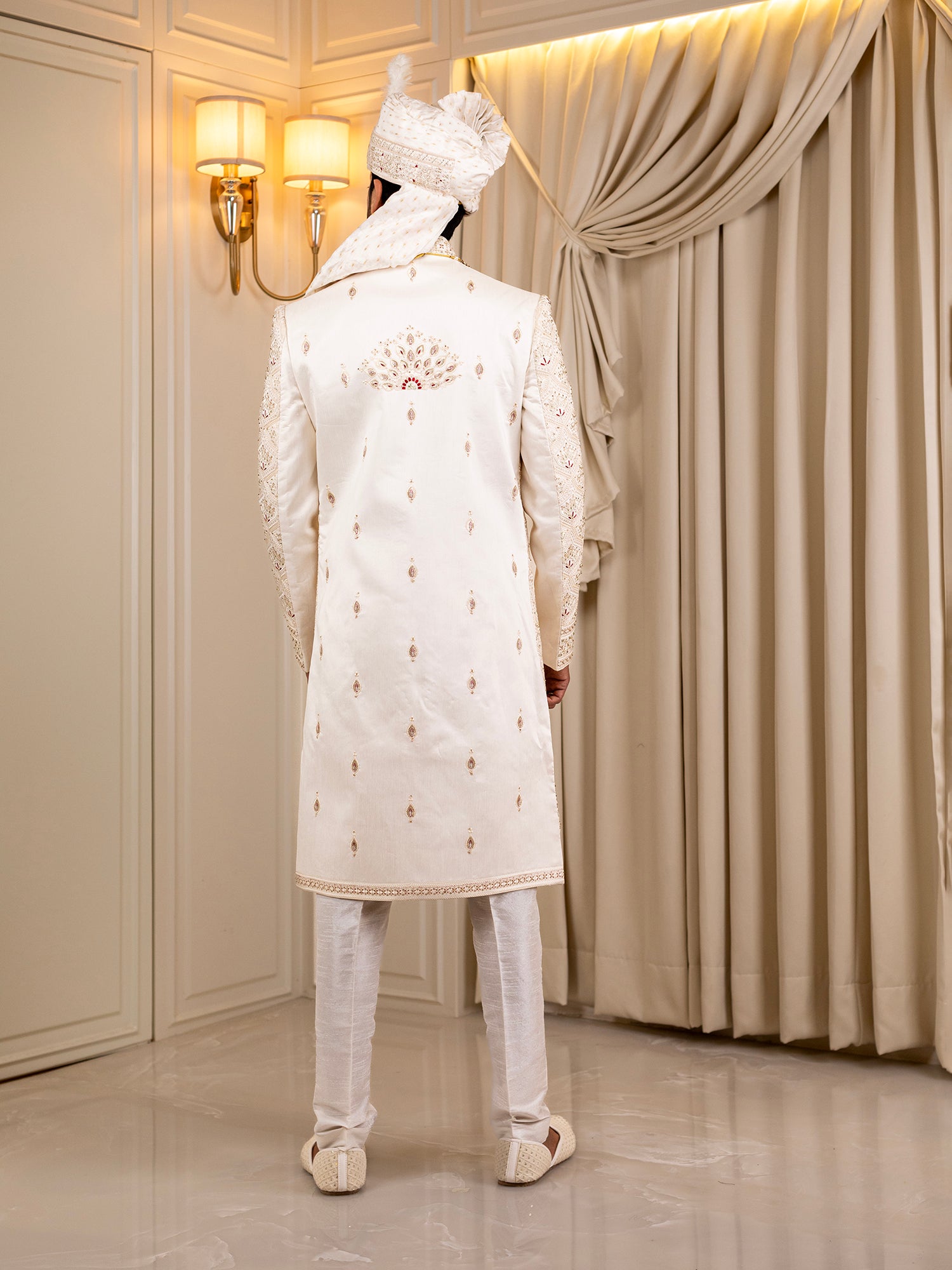 Chirag's Cloud Whisper Sherwani