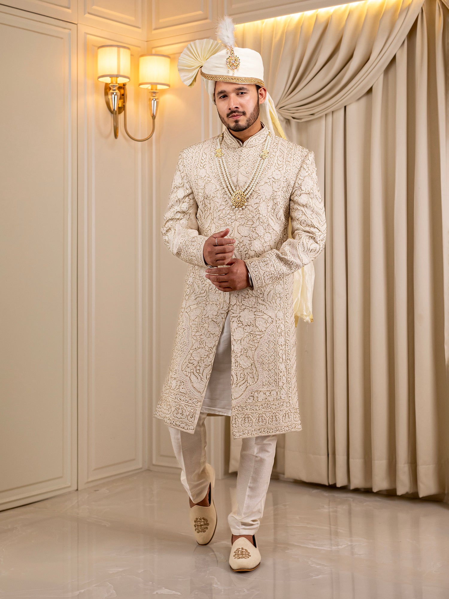 Akshay's Frostbite Fantasy Sherwani