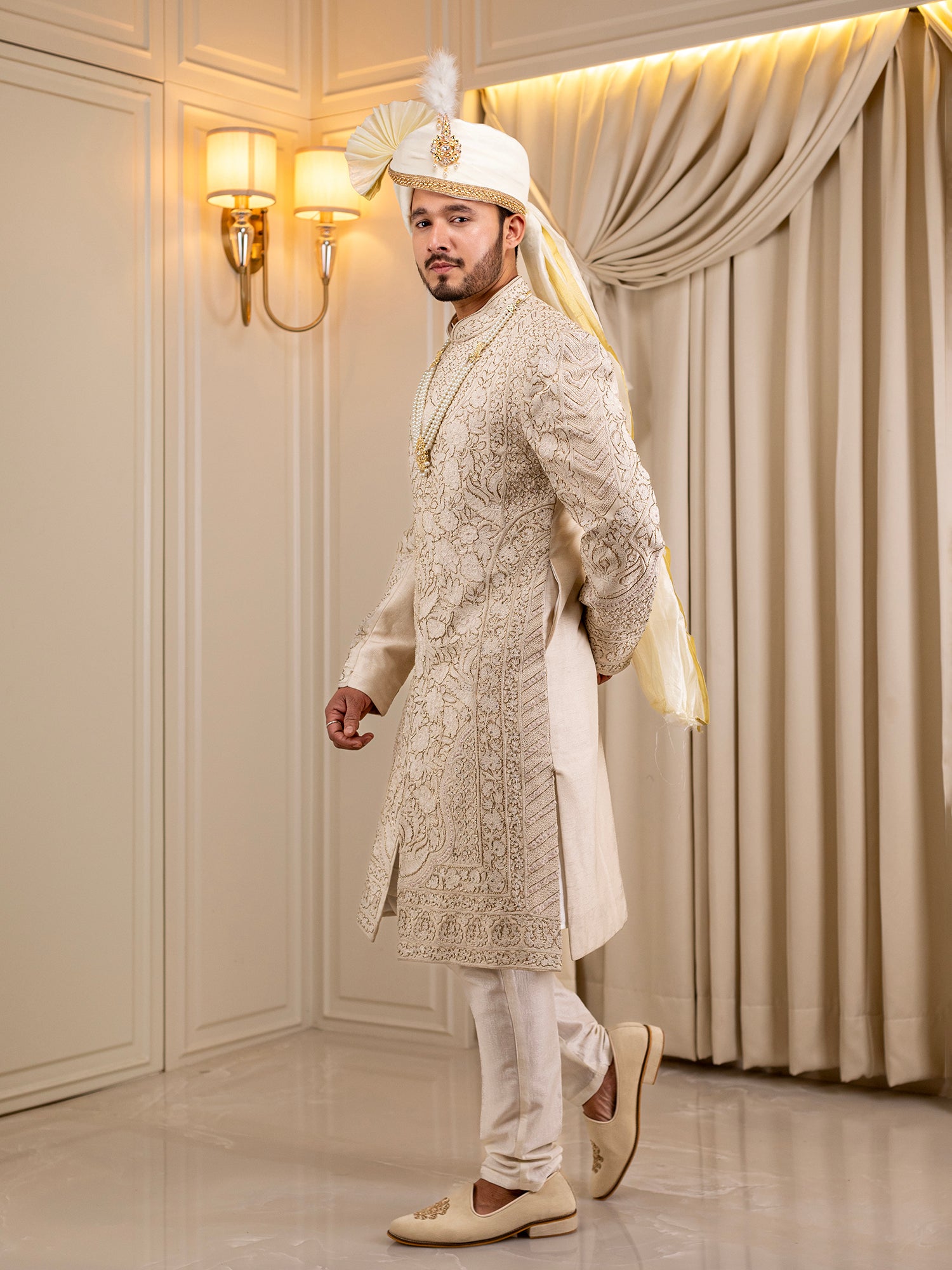 Akshay's Frostbite Fantasy Sherwani