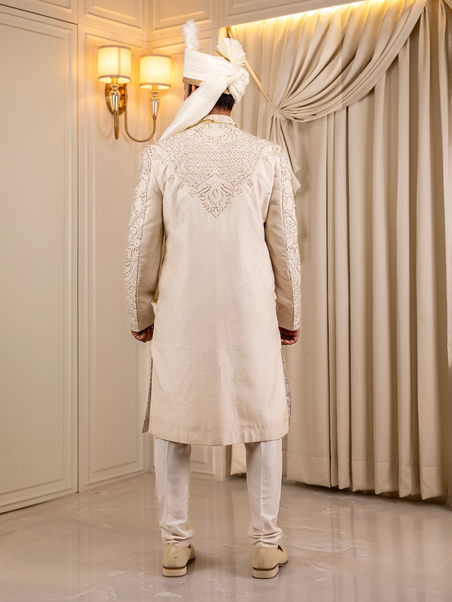 Akshay's Frostbite Fantasy Sherwani