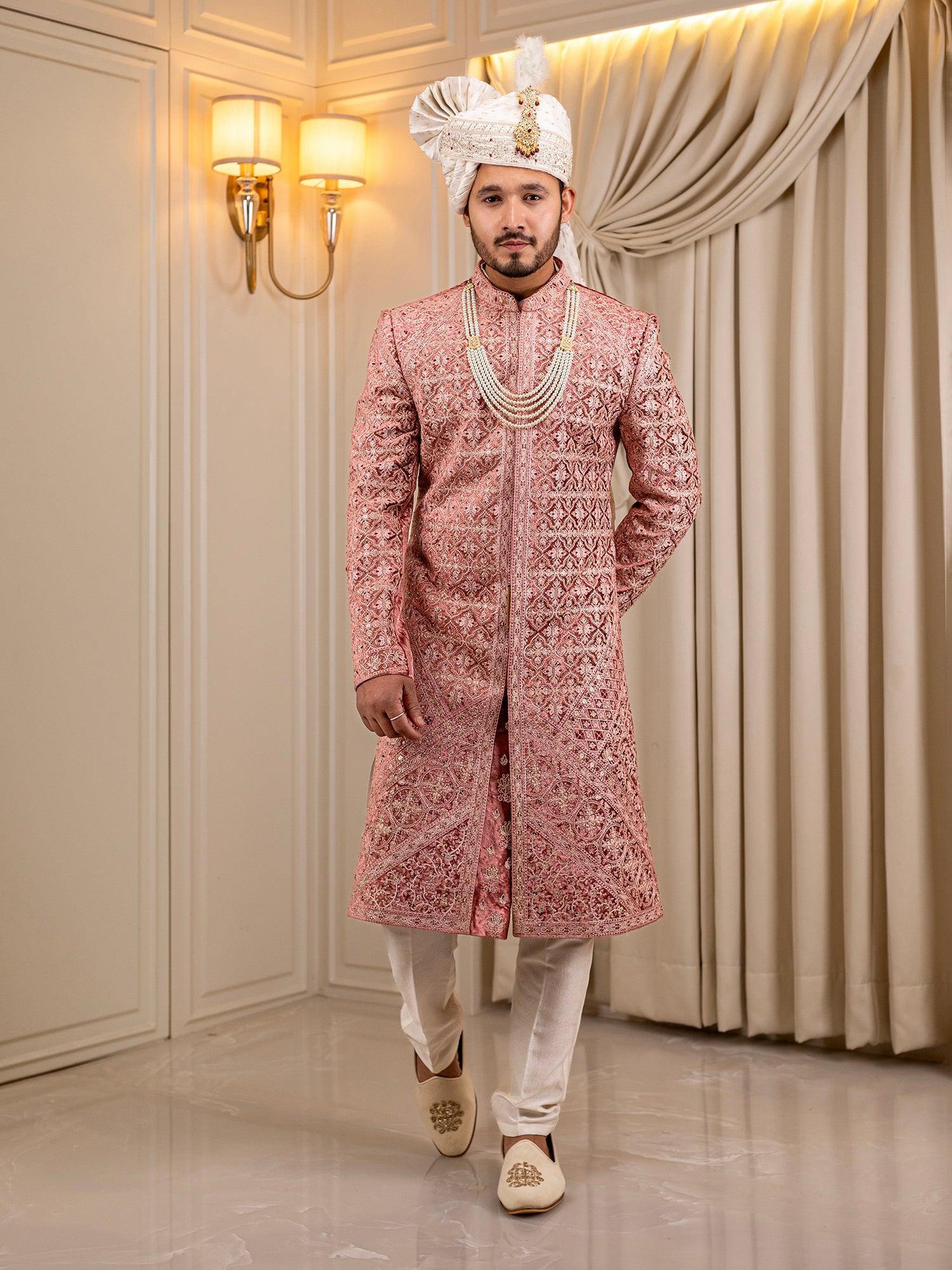 Rehan's Rustic Elegance Sherwani