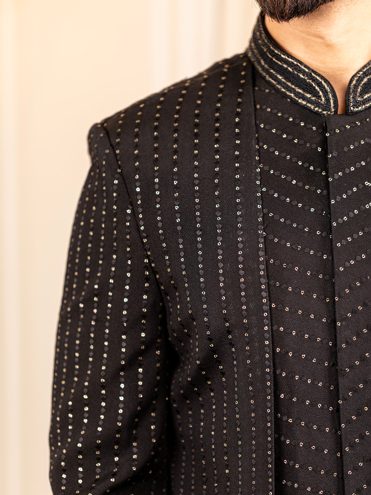 Ebony Maharaja Attire Jodhpuri Suit