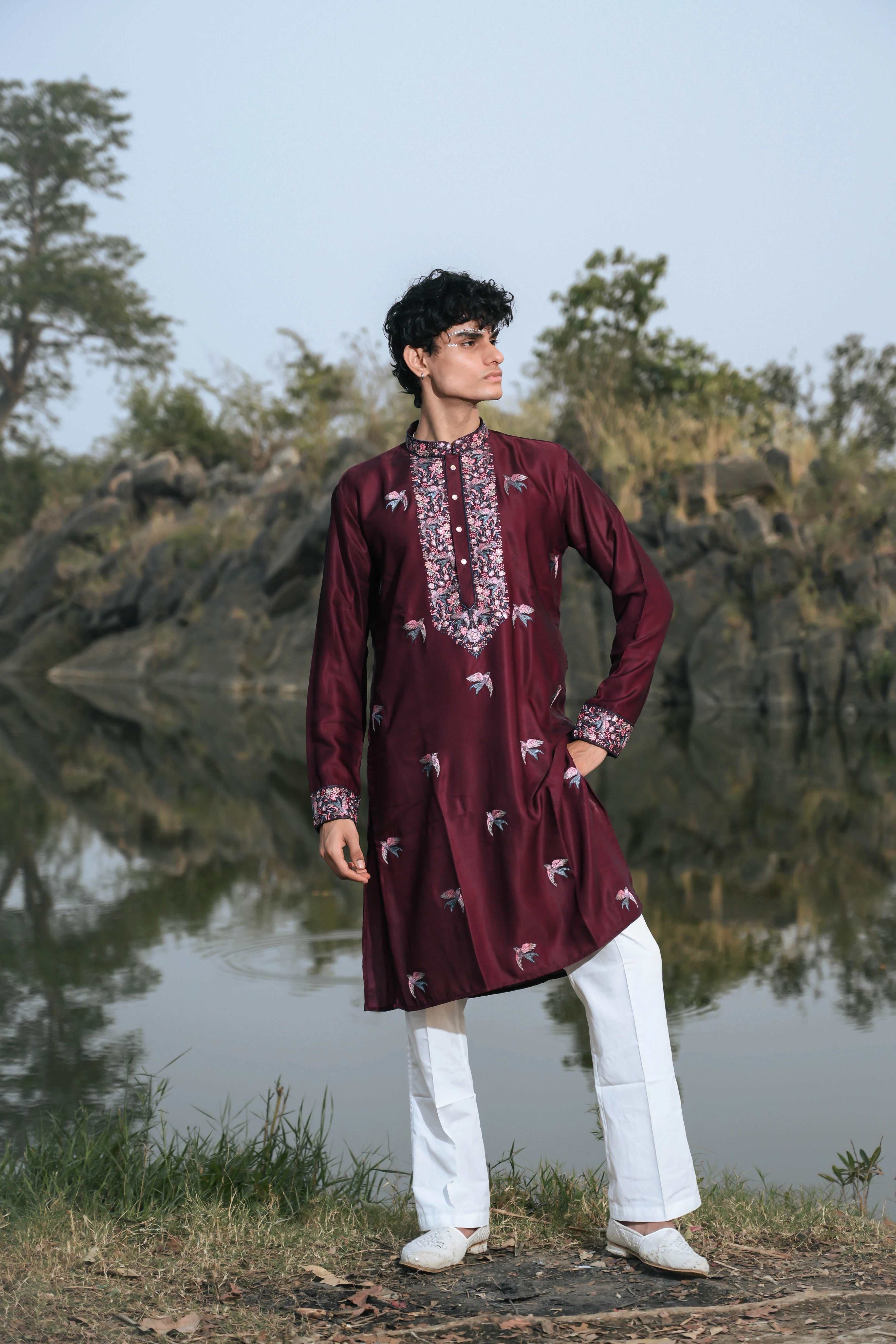 Empire Wine Kenzo Kurta Set