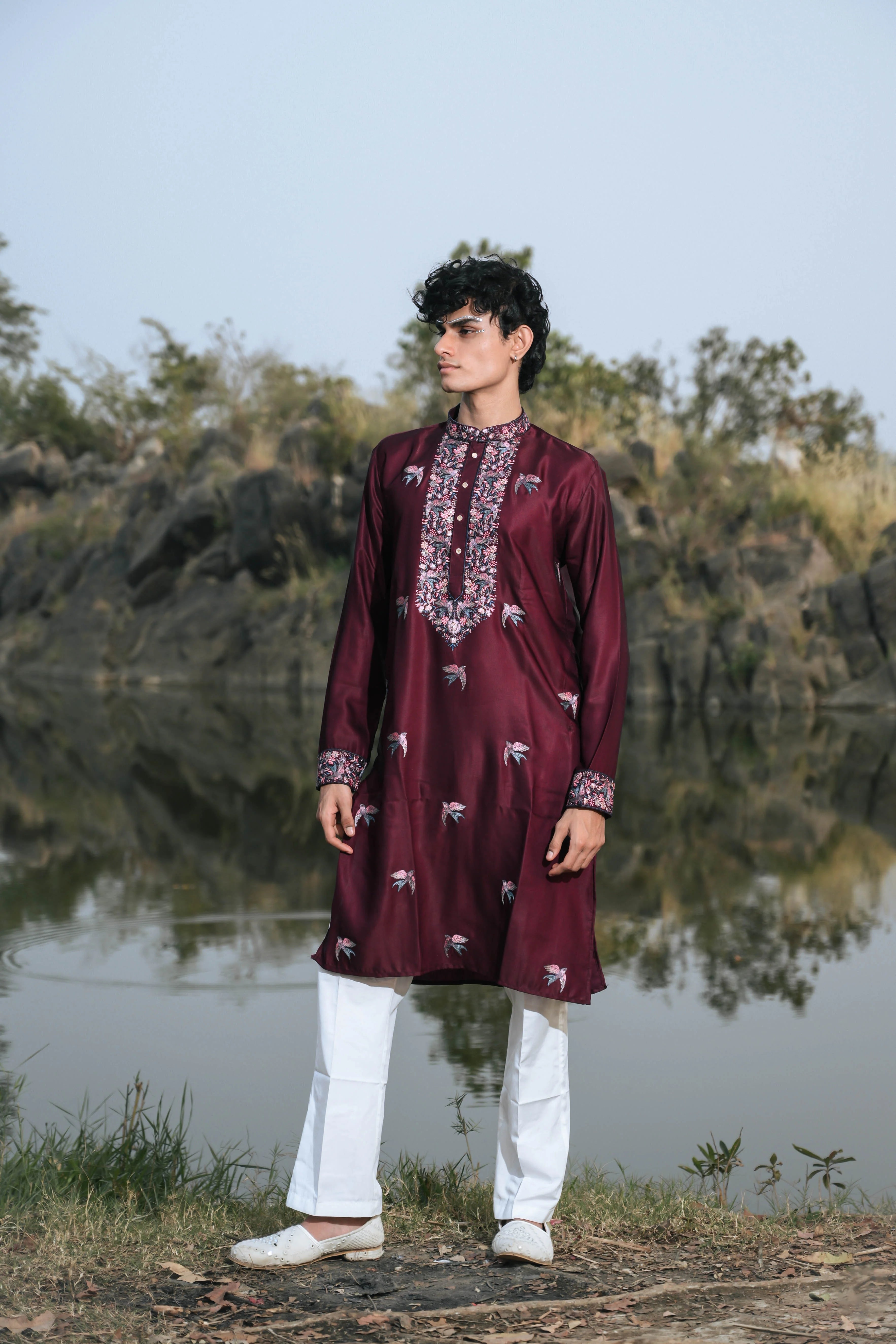 Empire Wine Kenzo Kurta Set