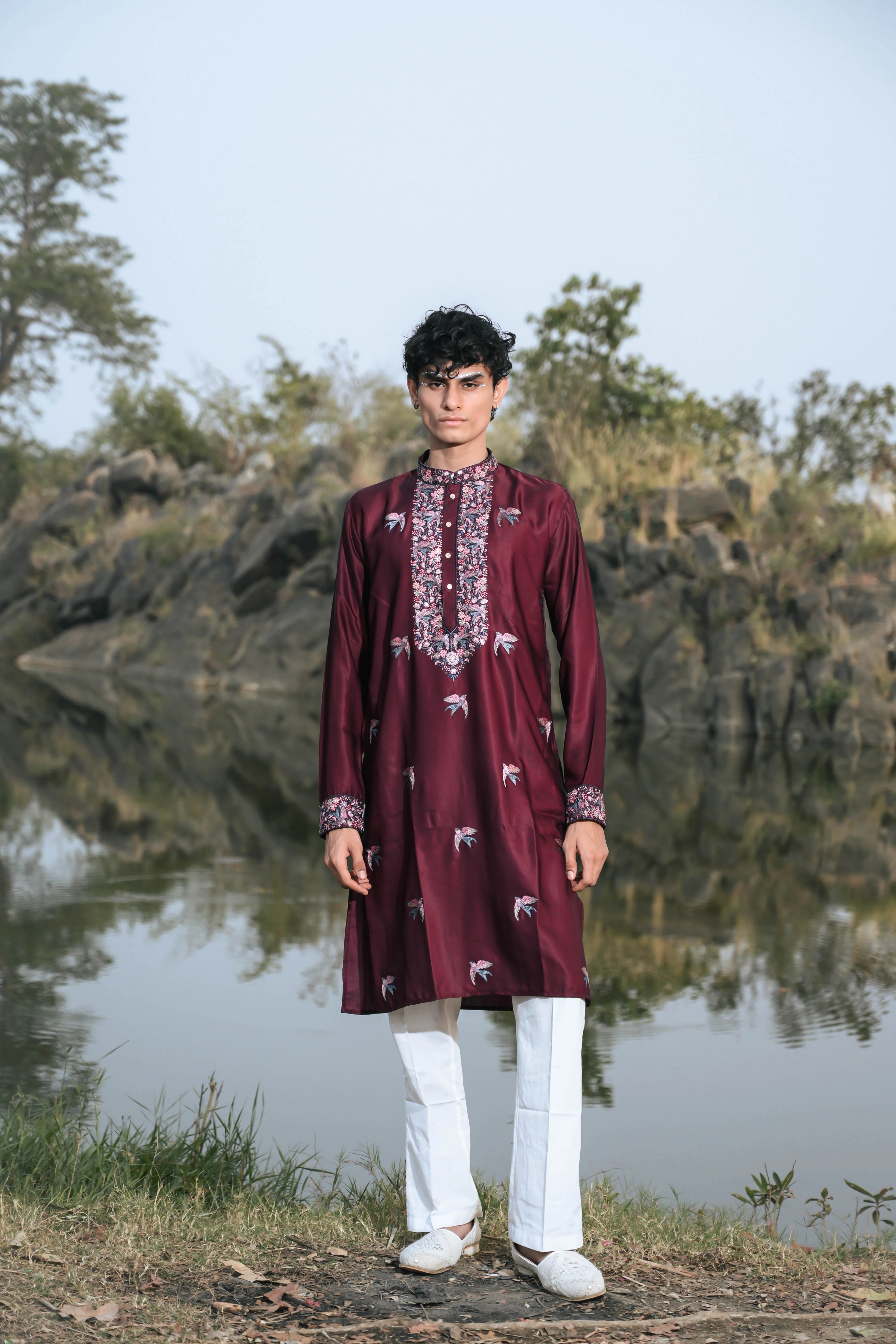 Empire Wine Kenzo Kurta Set