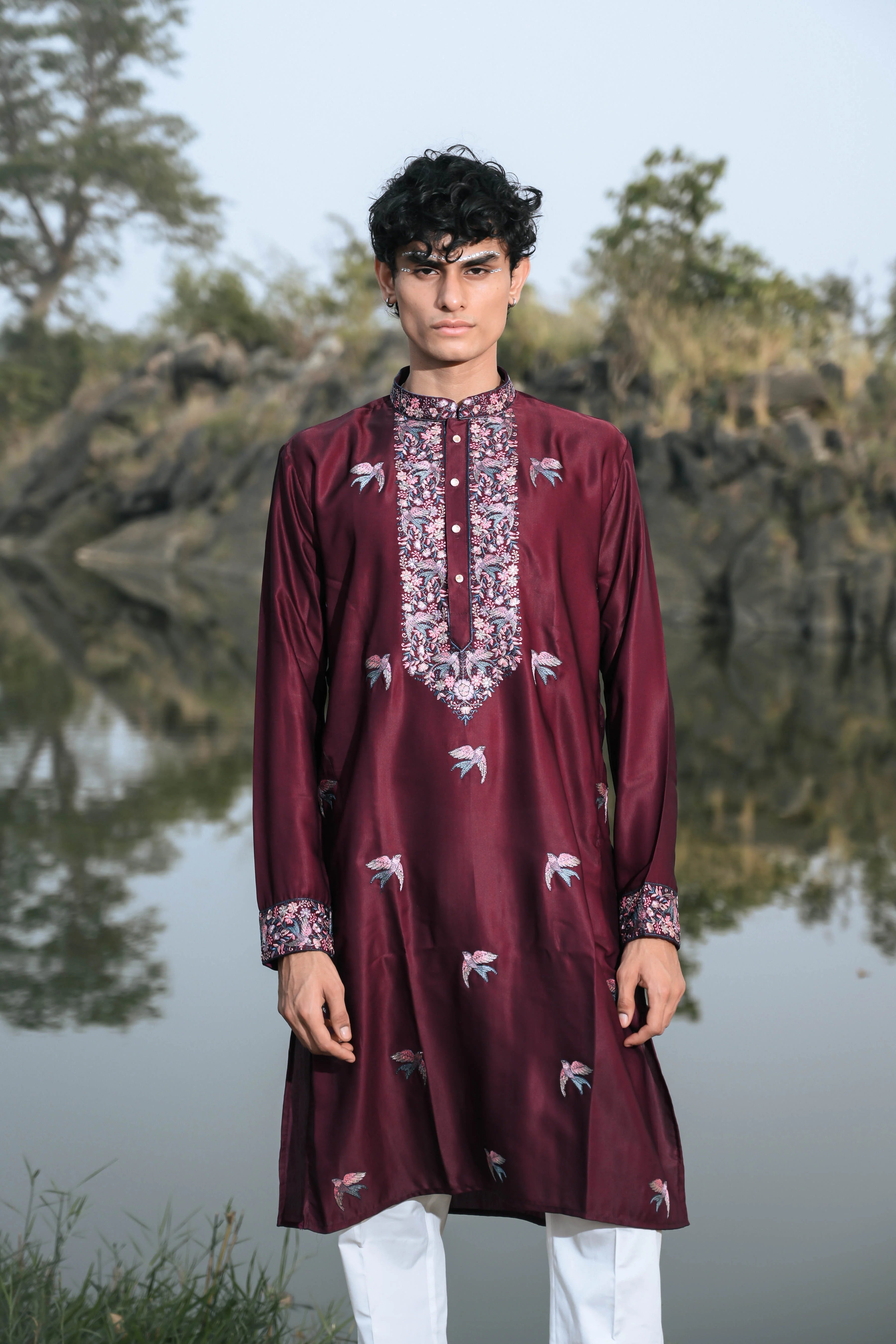 Empire Wine Kenzo Kurta Set