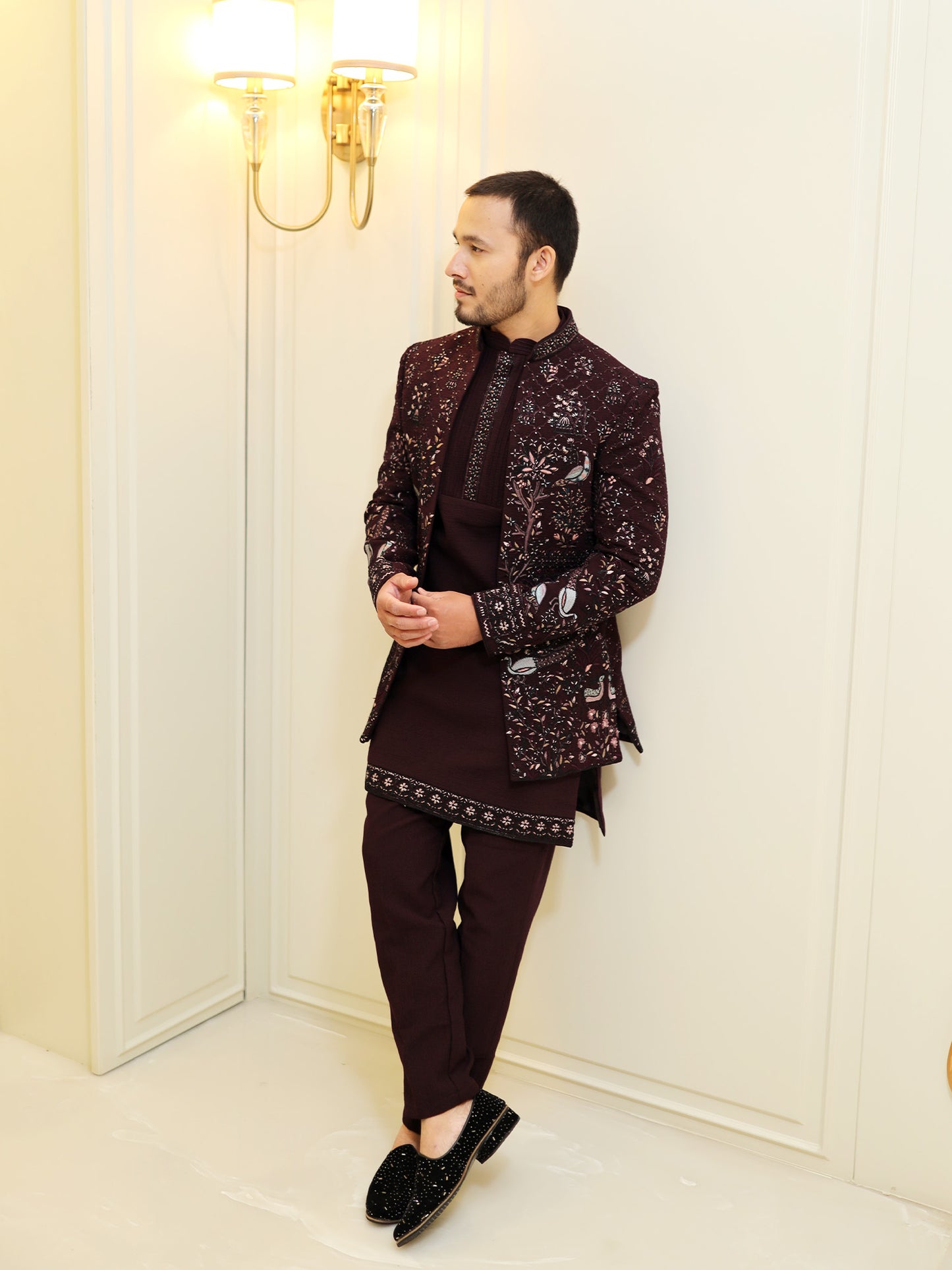 Rustic Royale Jodhpuri Suit