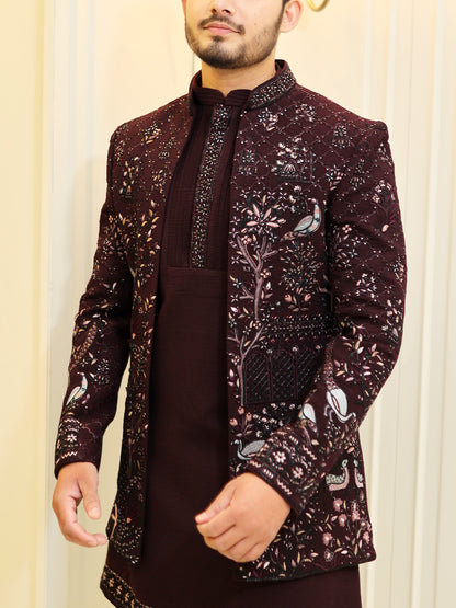 Rustic Royale Jodhpuri Suit