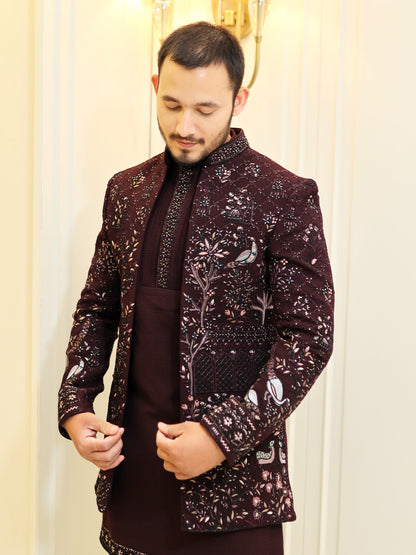 Rustic Royale Jodhpuri Suit