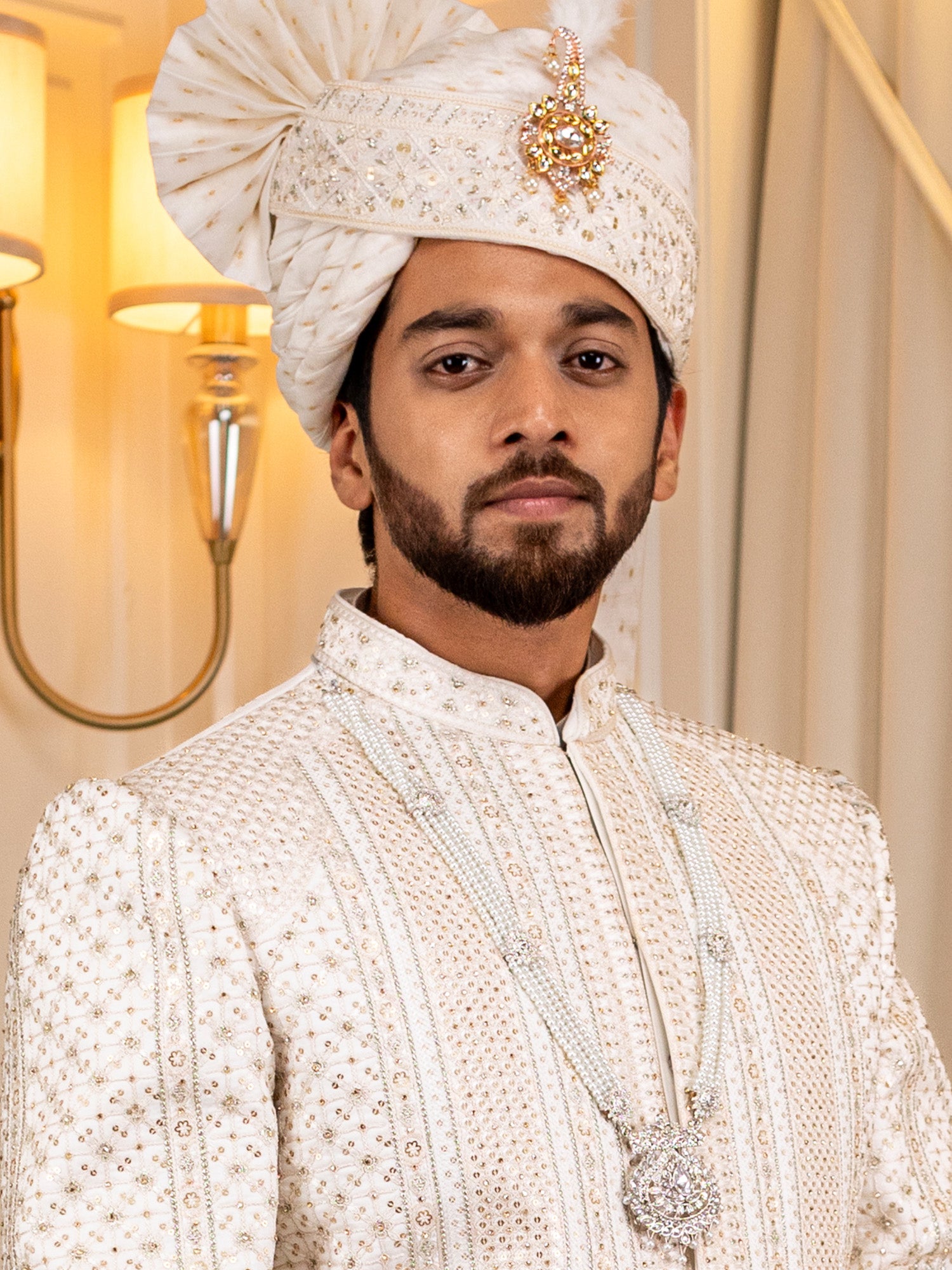 Moonlit Grace Pearl Mala