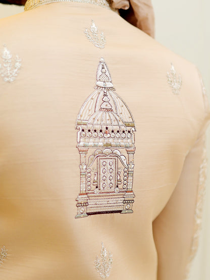 Ethereal Pearl Prince Sherwani