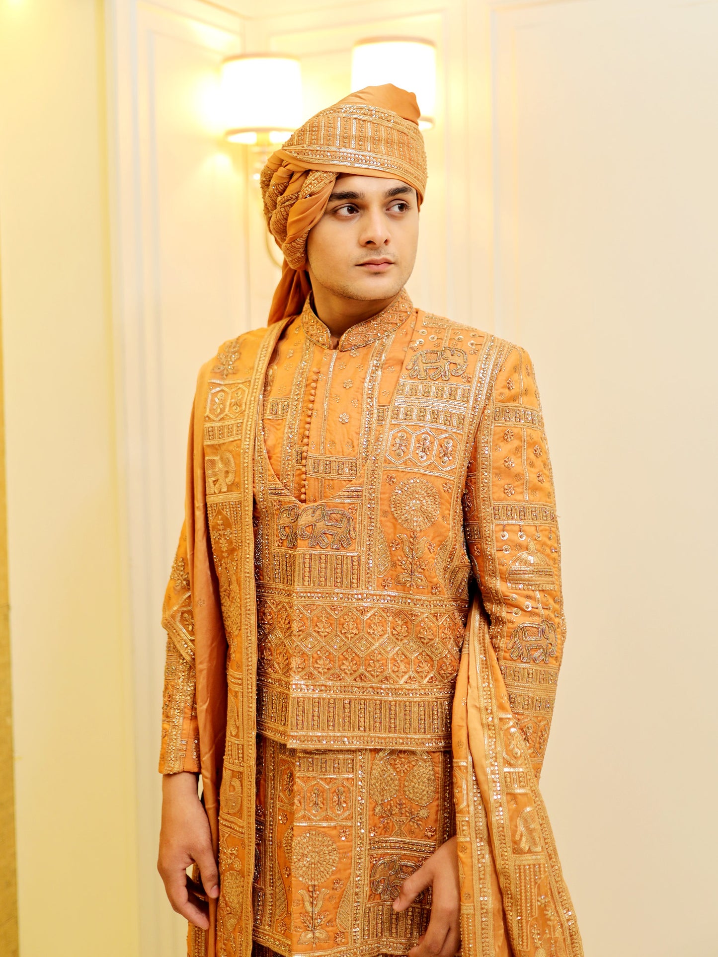 Desert Dune Majesty Sherwani