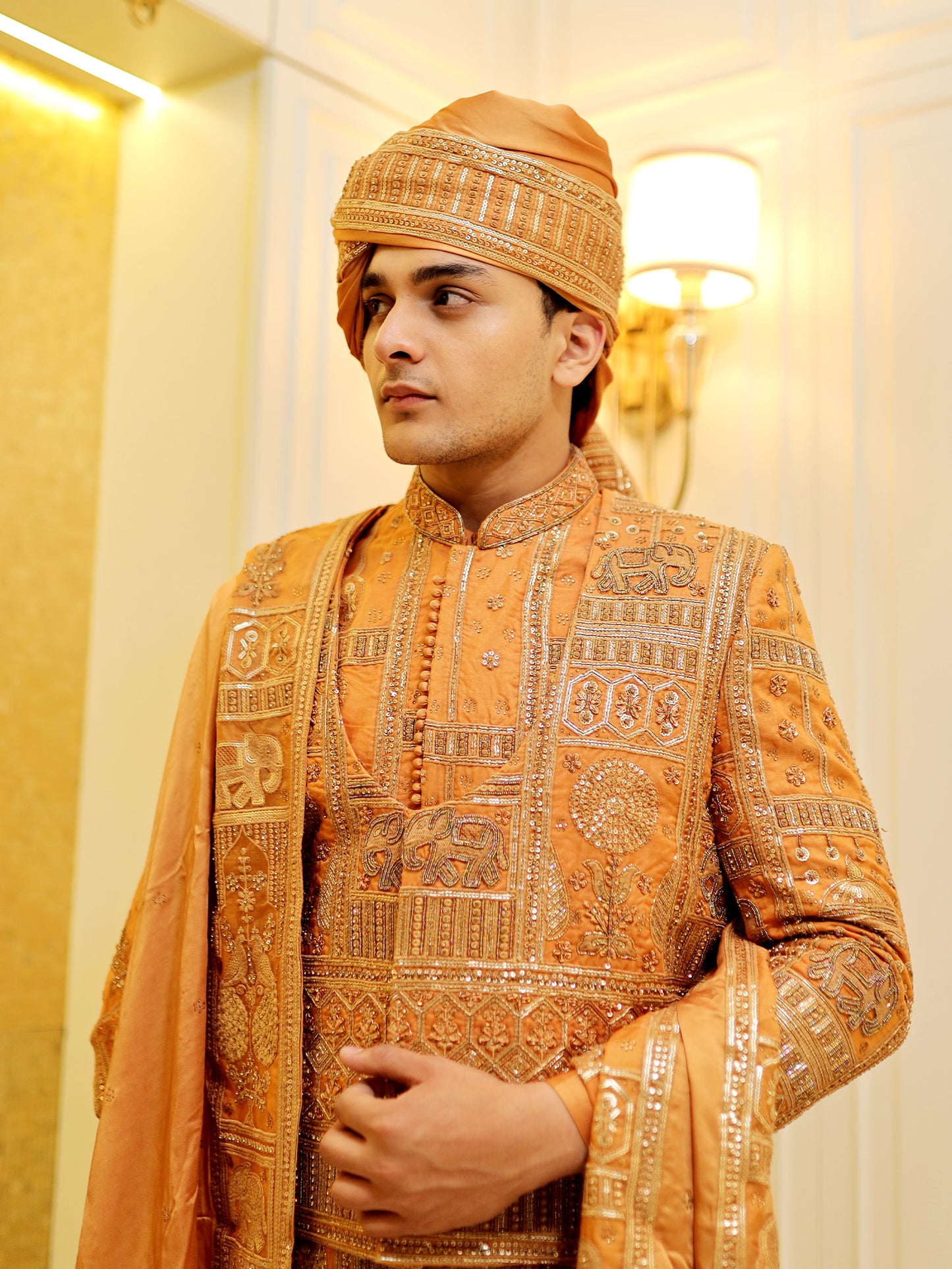 Desert Dune Majesty Sherwani