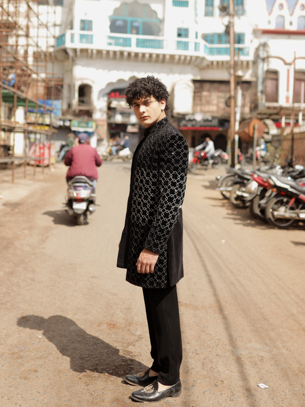 Midnight Lattice Indo-Western