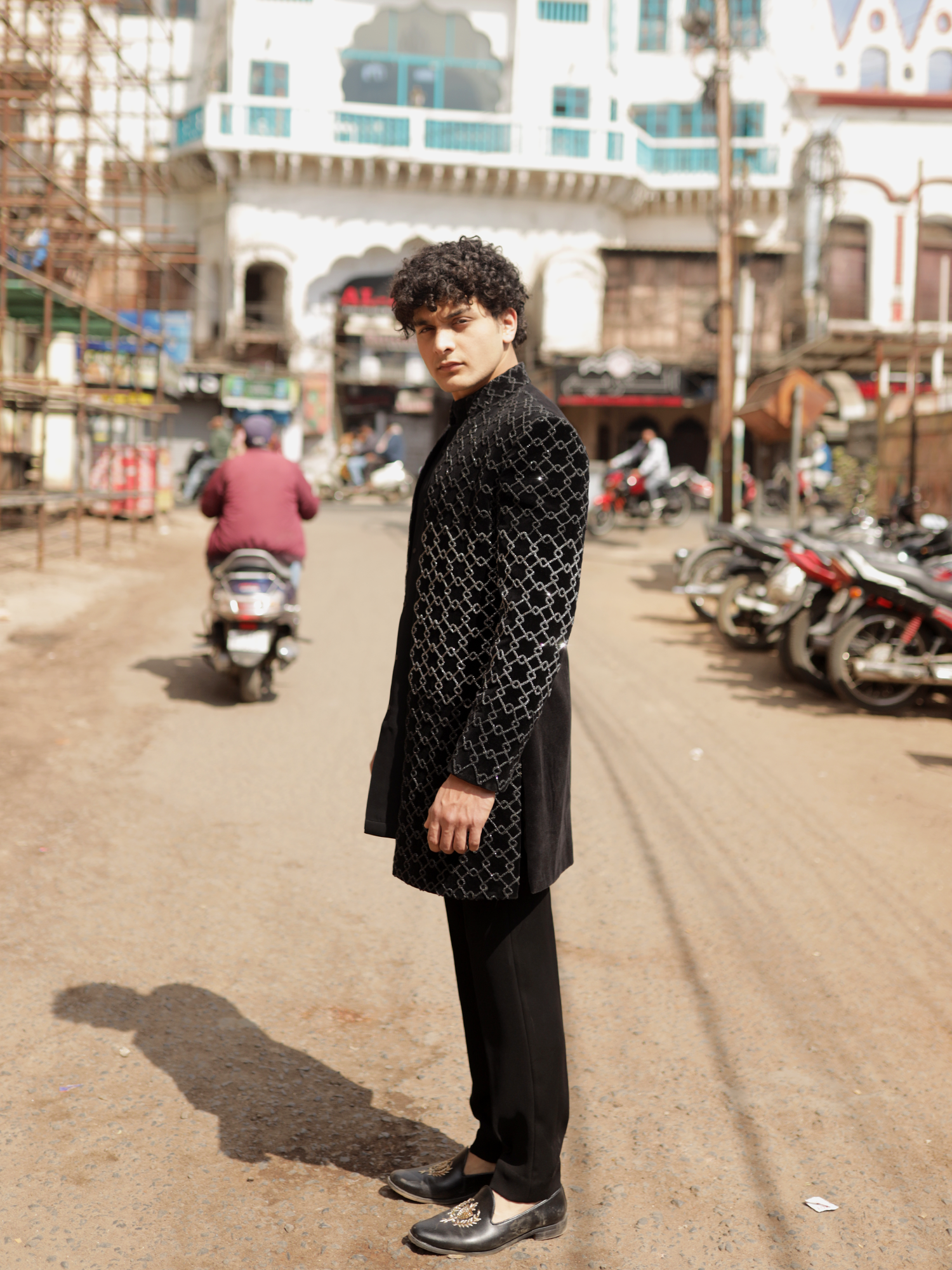 Midnight Lattice Indo-Western