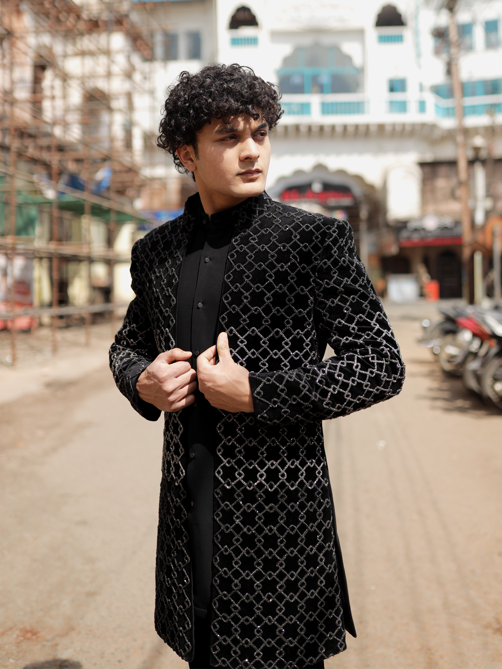 Midnight Lattice Indo-Western