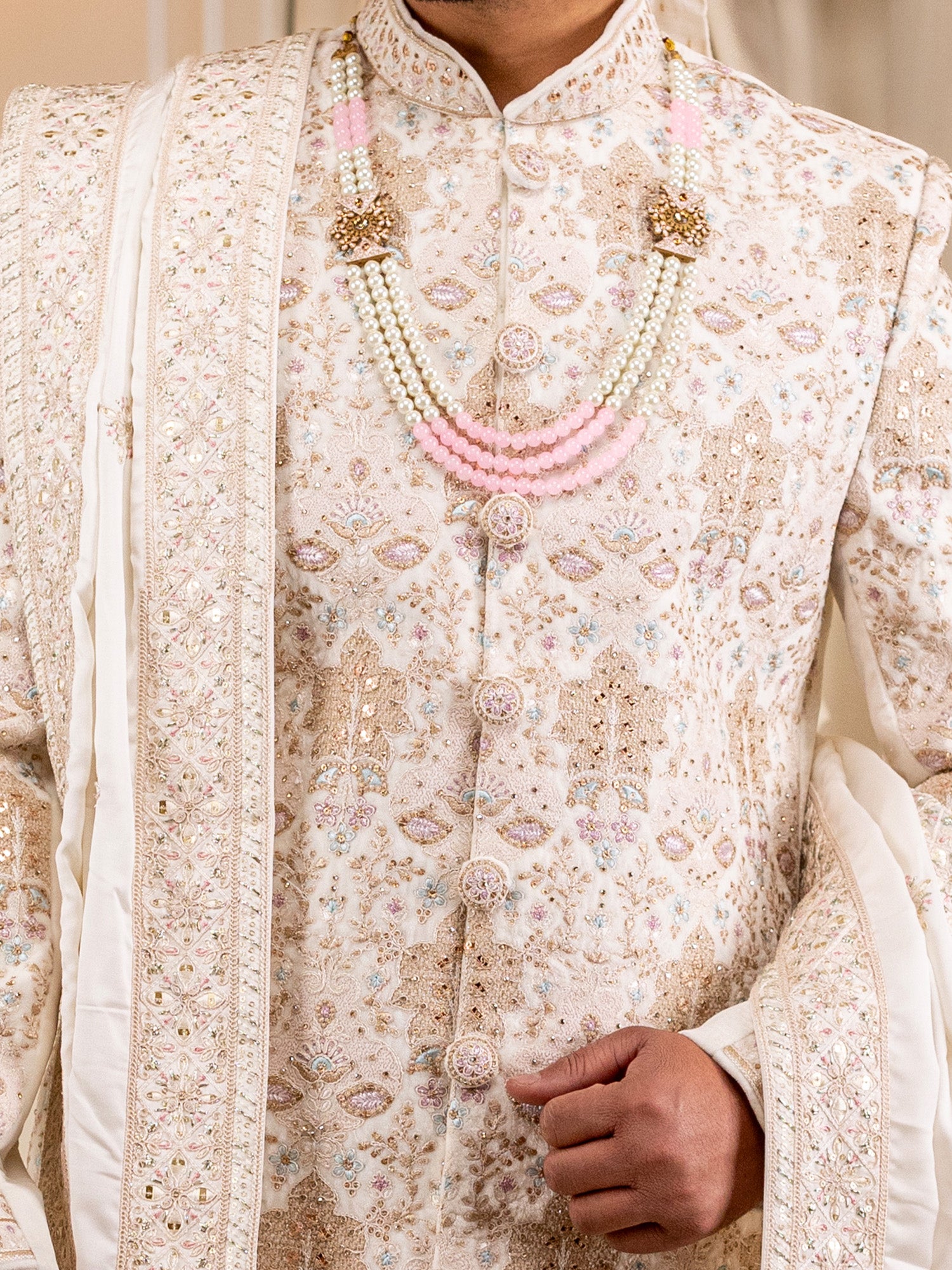 Rosewater Velvet Harmony Pearl Mala