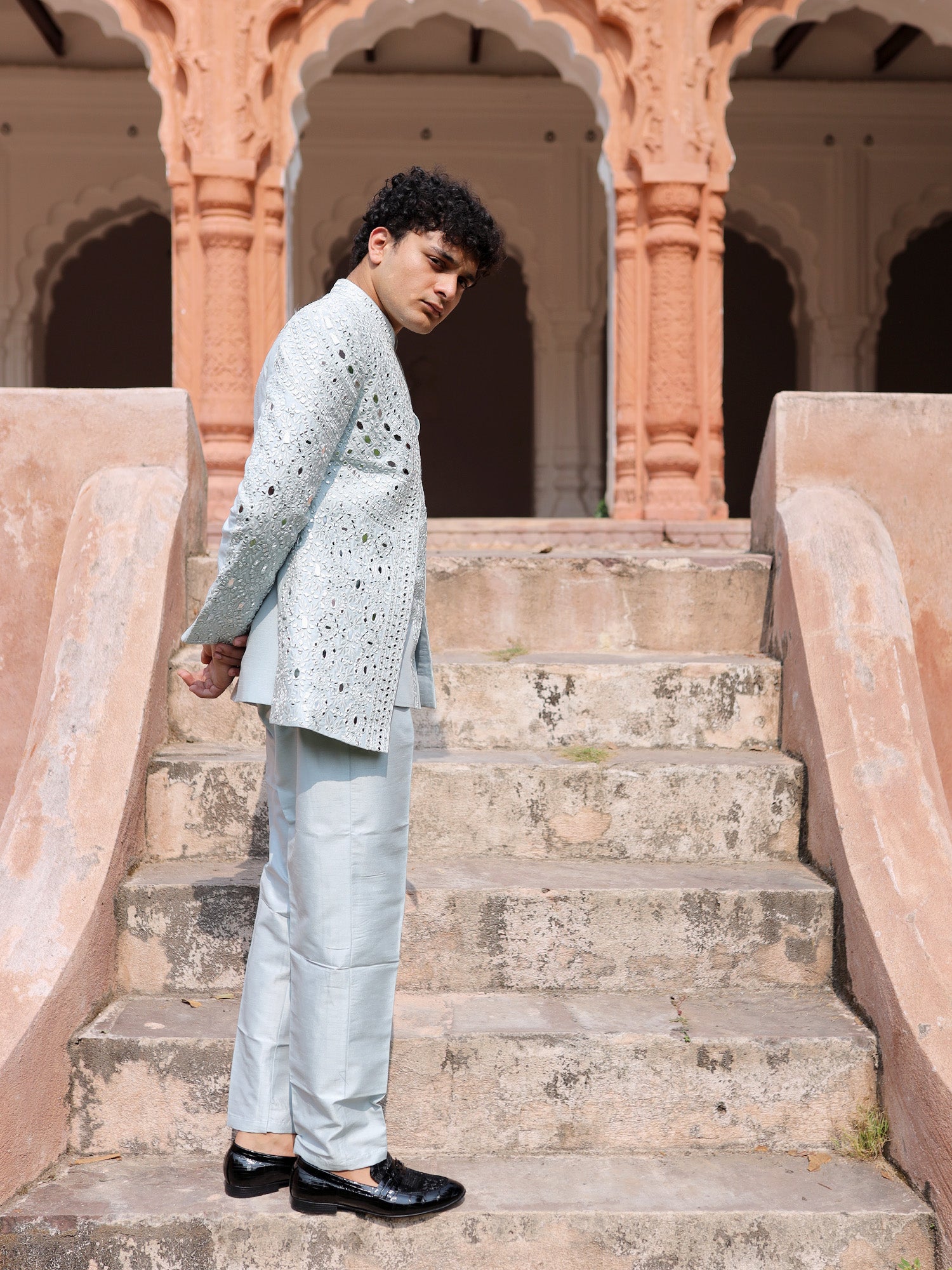 The Frost Dynasty Jodhpuri Suit