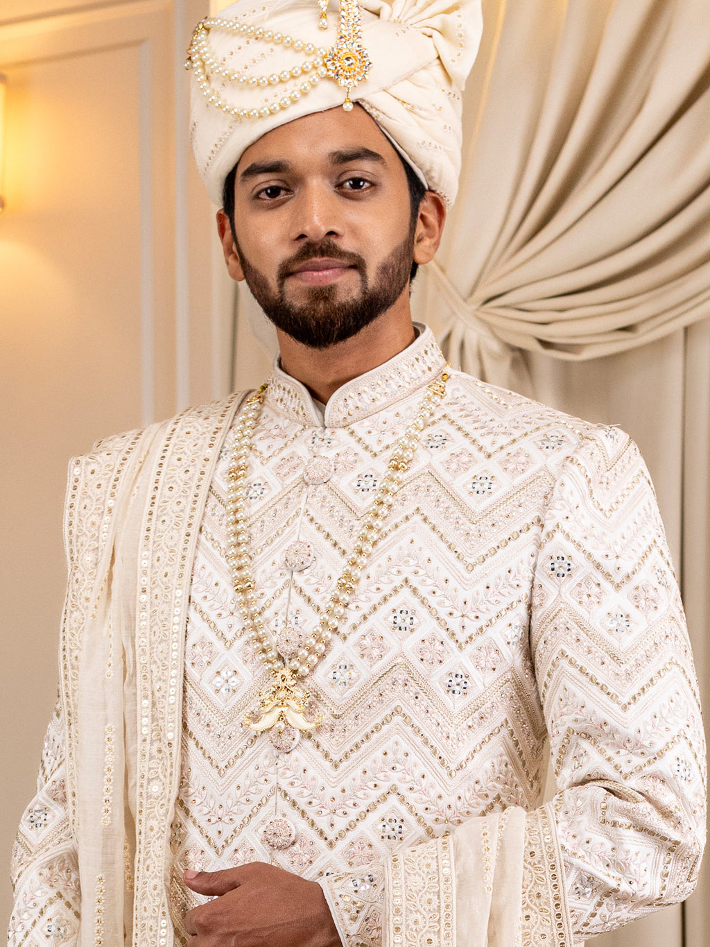 Gentle Breeze Pearl Mala