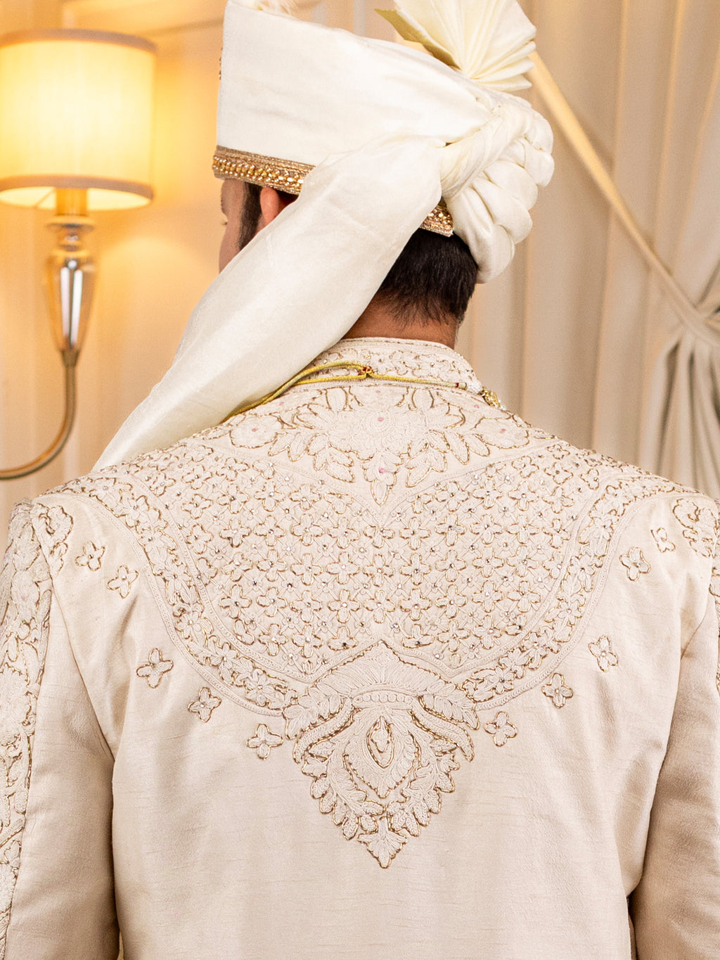 Golden Cream Eternity Mala