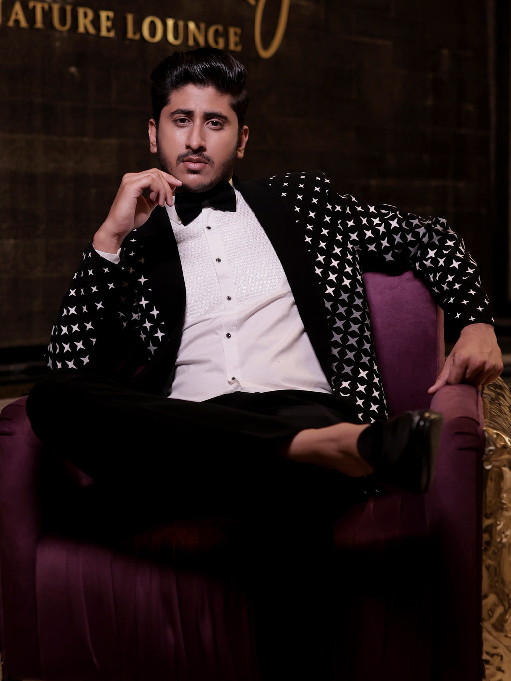Danny Raja Daniel Black Tuxedo – Dulhe Raja