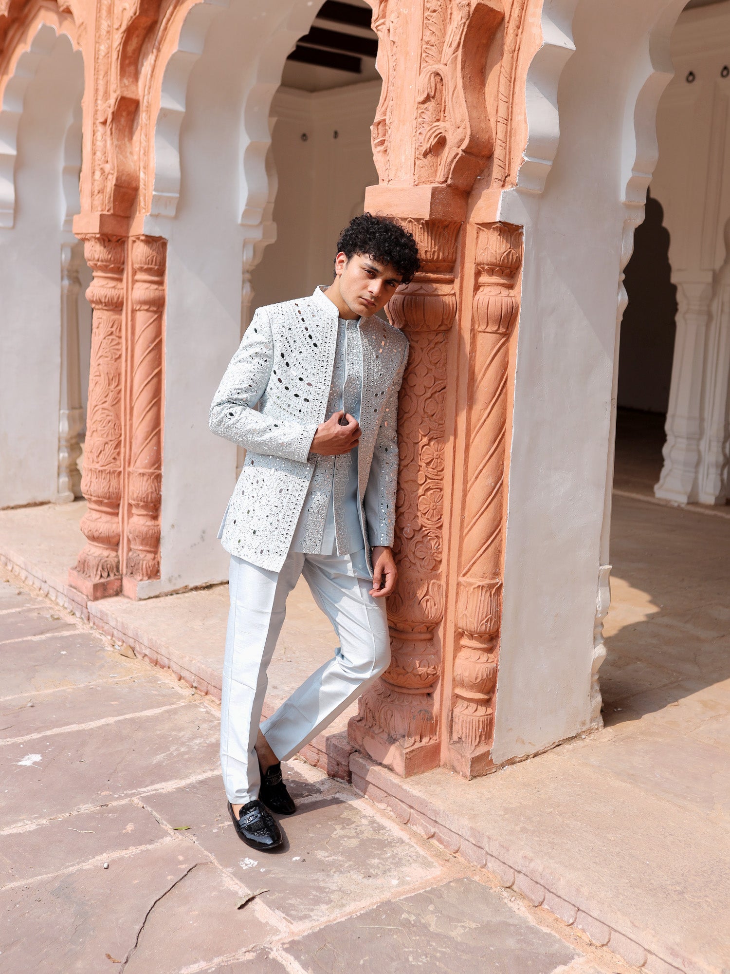 The Frost Dynasty Jodhpuri Suit