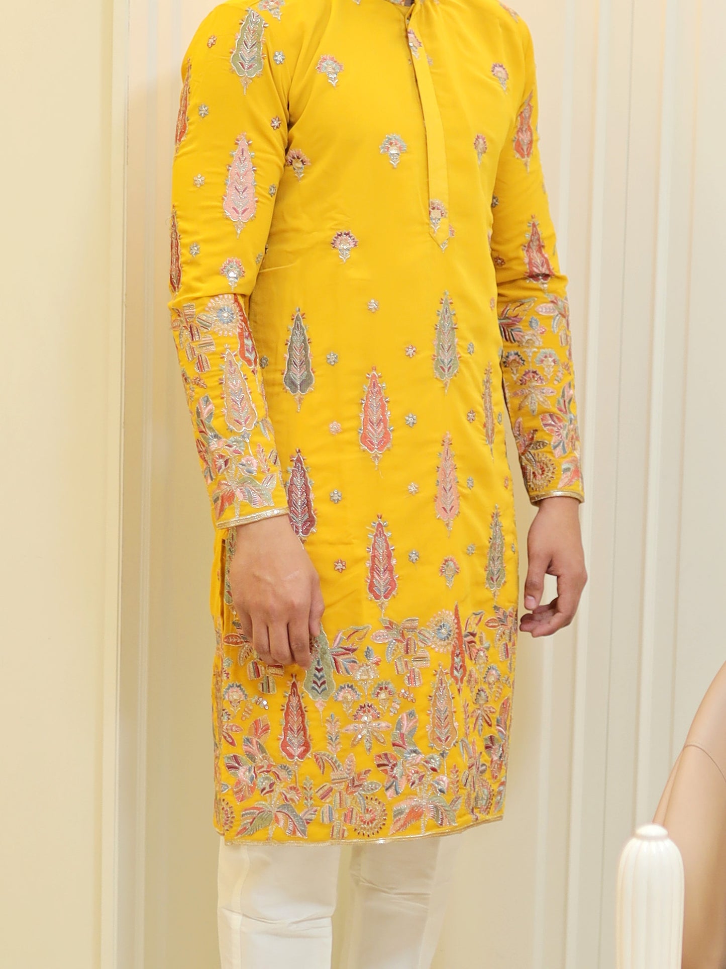 Imperial Marigold Kurta Set