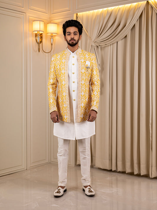Pearl Prestige Indo Wester Suit