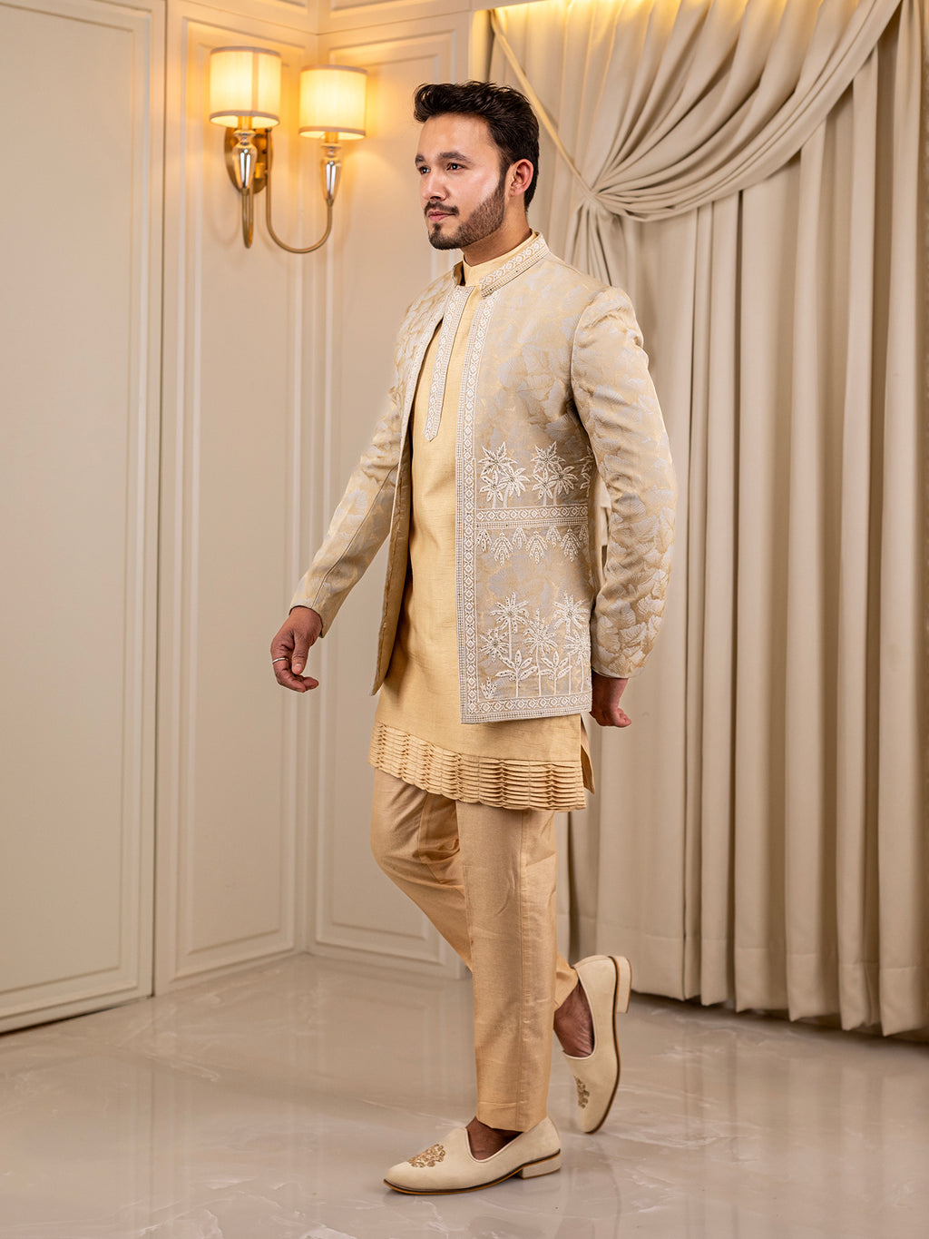 Indo-Chic Couture Suit