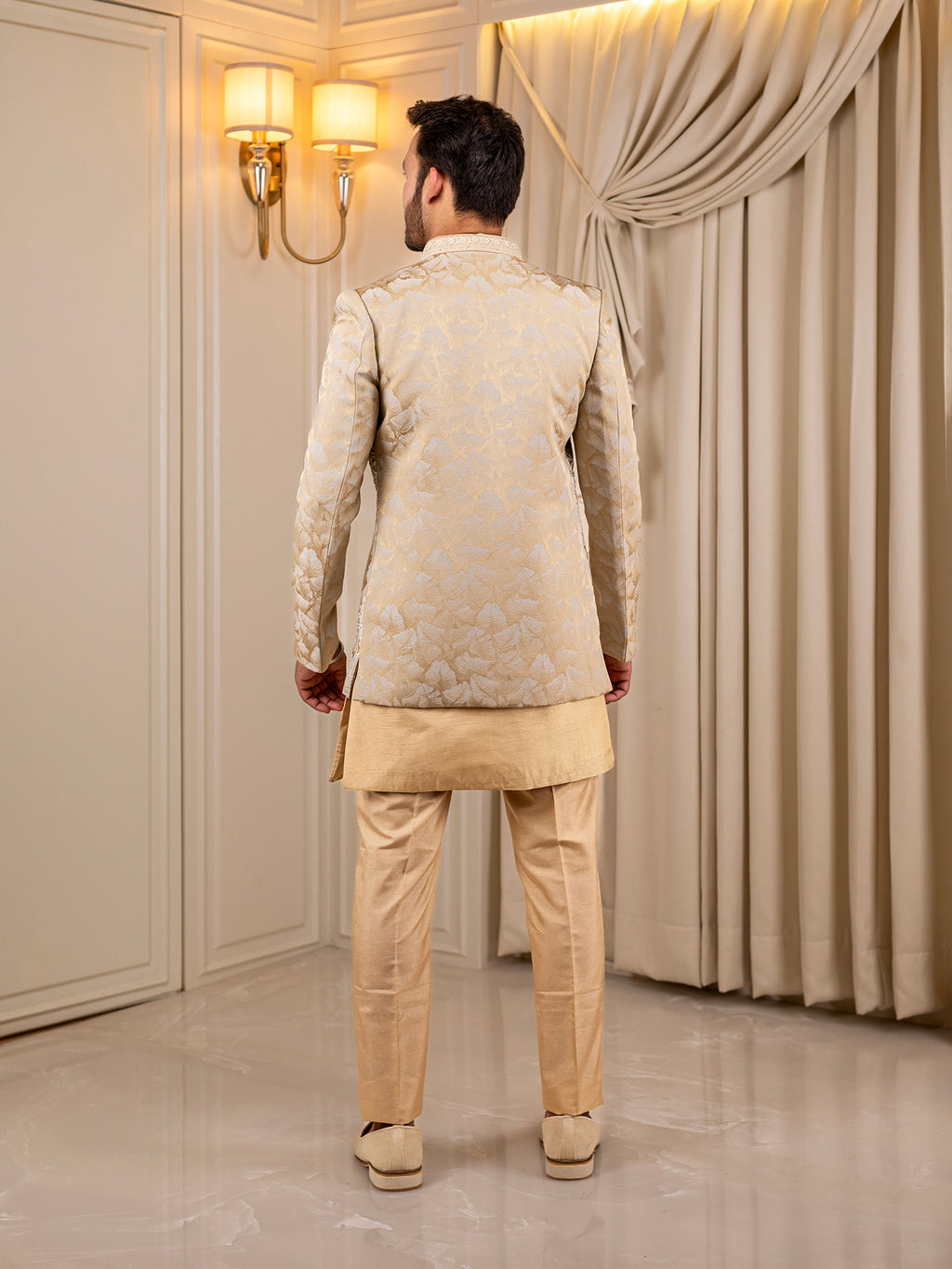 Indo-Chic Couture Suit