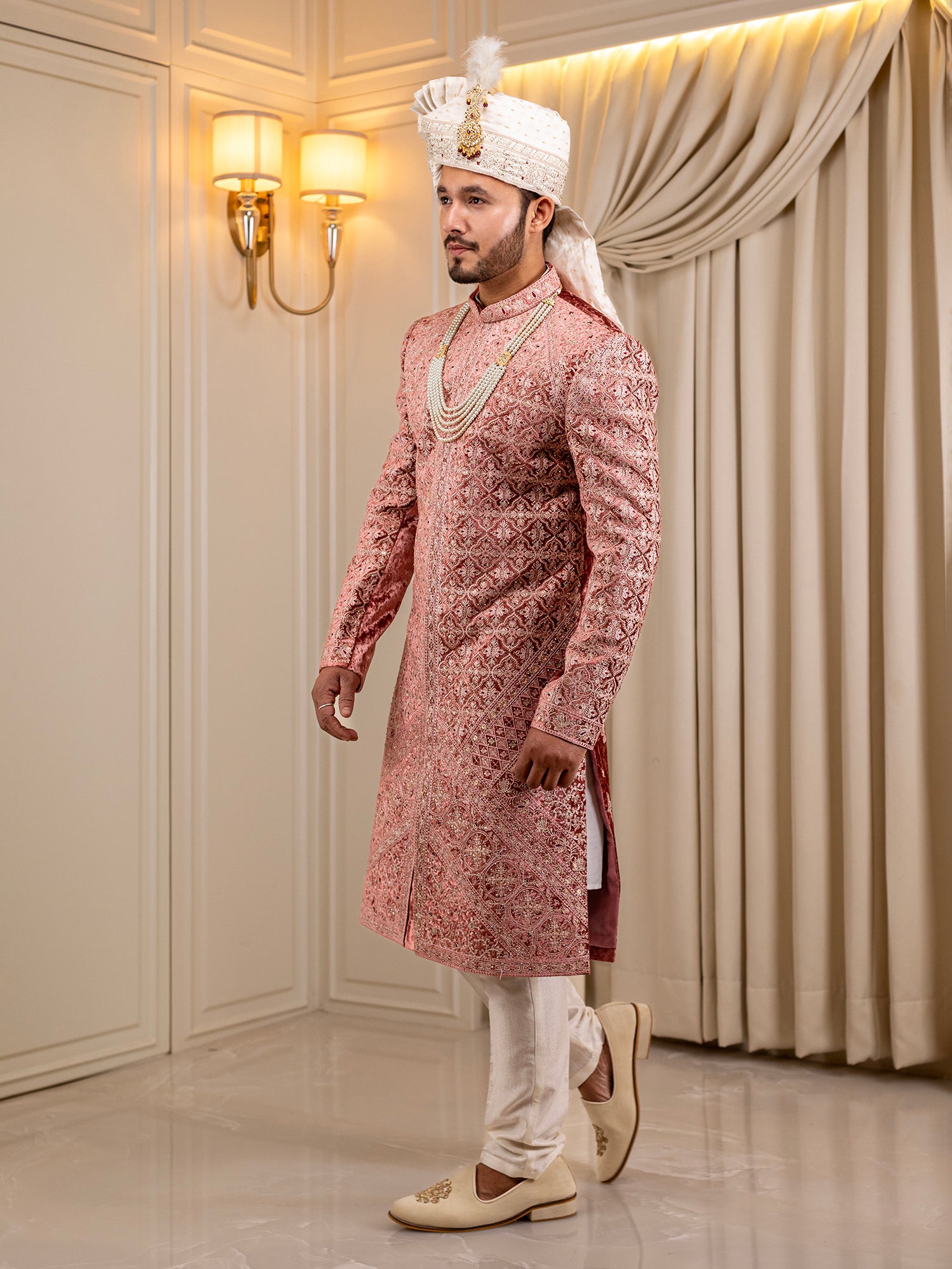 Rehan's Rustic Elegance Sherwani
