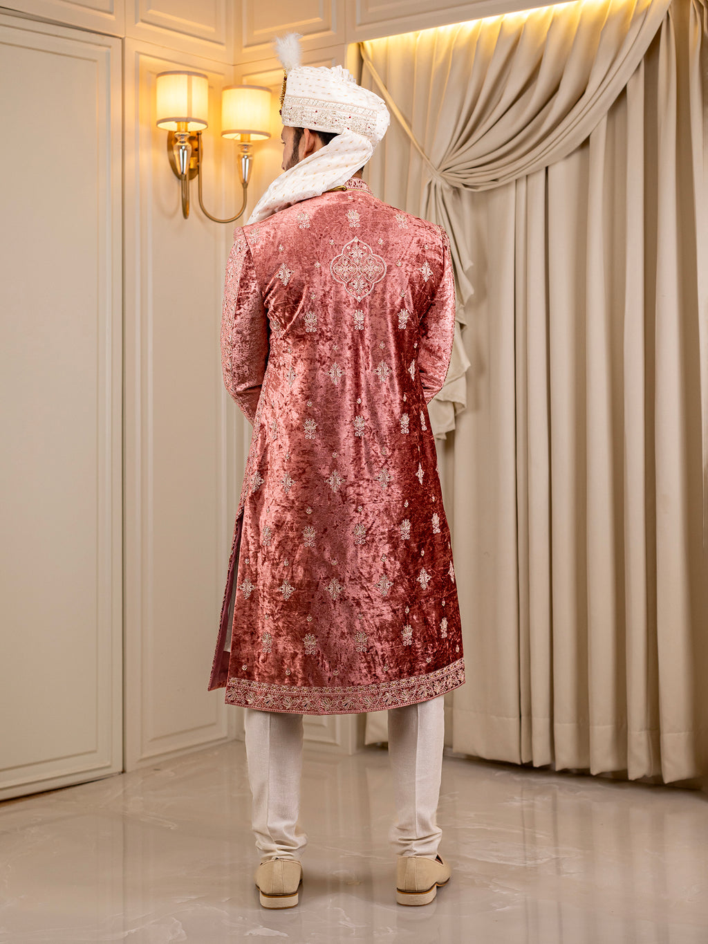 Rehan's Rustic Elegance Sherwani